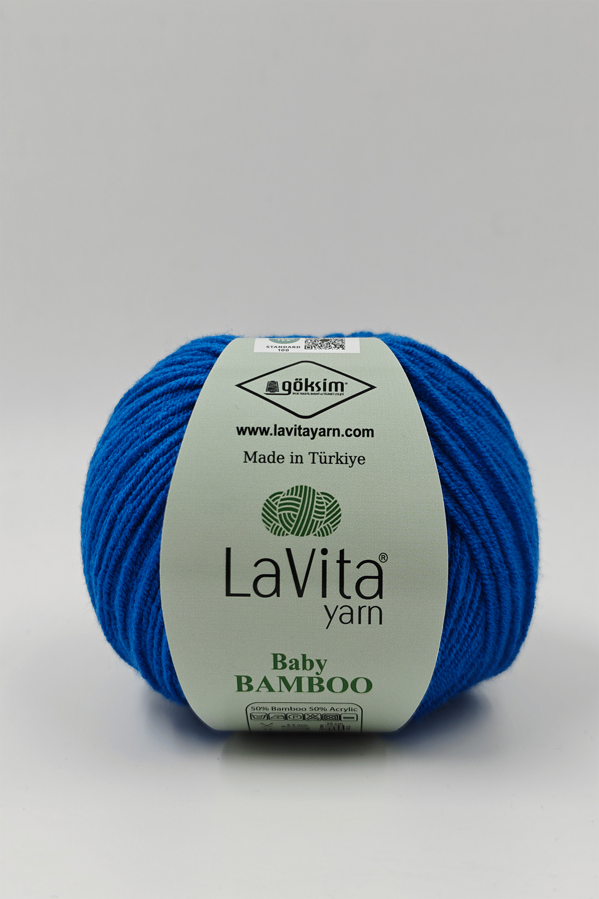 Baby Bamboo El Örgü İpi %50 Bambu %50 Akrilik 50gr (5320 SAKS)