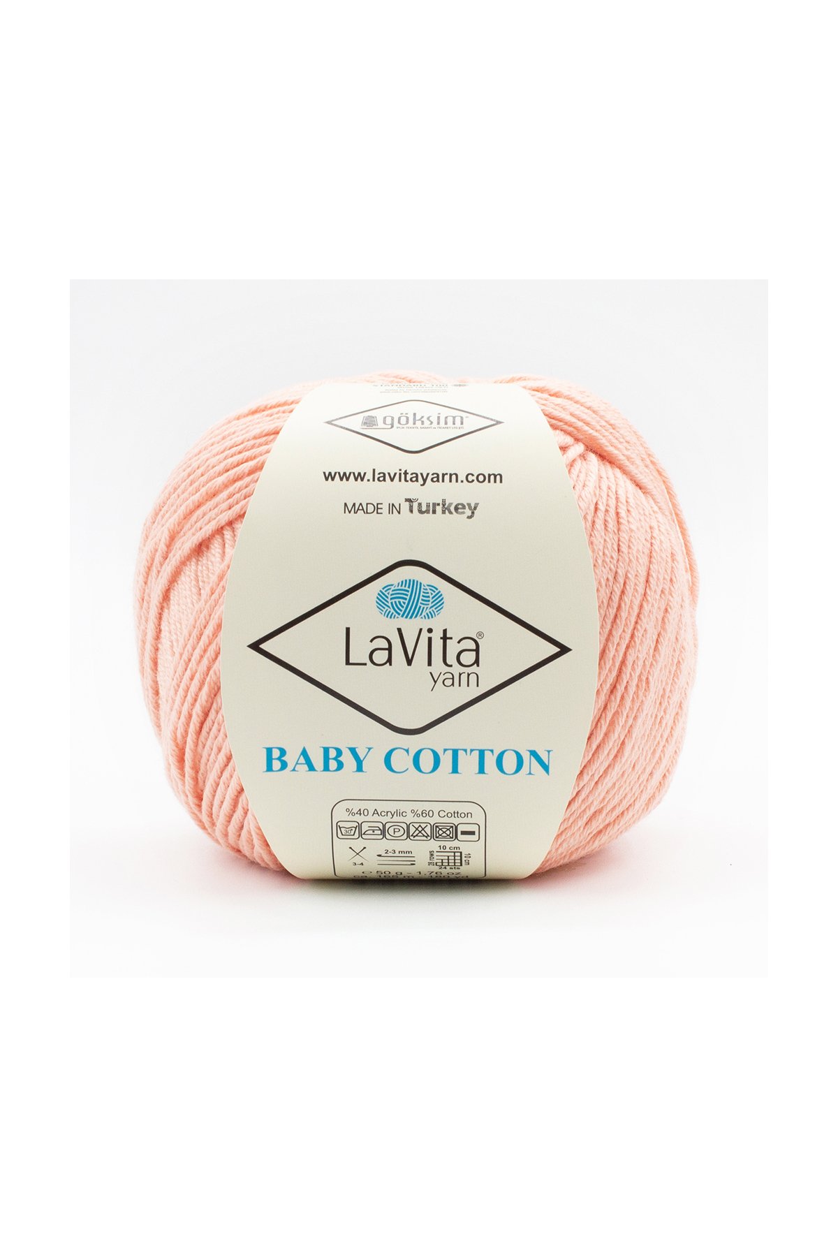 Baby Cotton Amigurumi Ve El Örgü Ipi %40 Akrilik %60 Cotton 50gr (4001 YAVRUAĞZI)