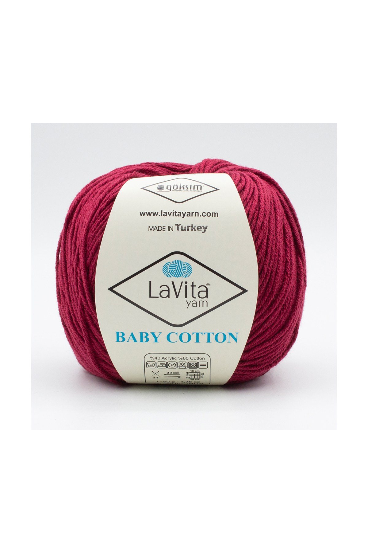 Baby Cotton Amigurumi Ve El Örgü İpi %40 Akrilik %60 Cotton 50gr (5014 BUZ)