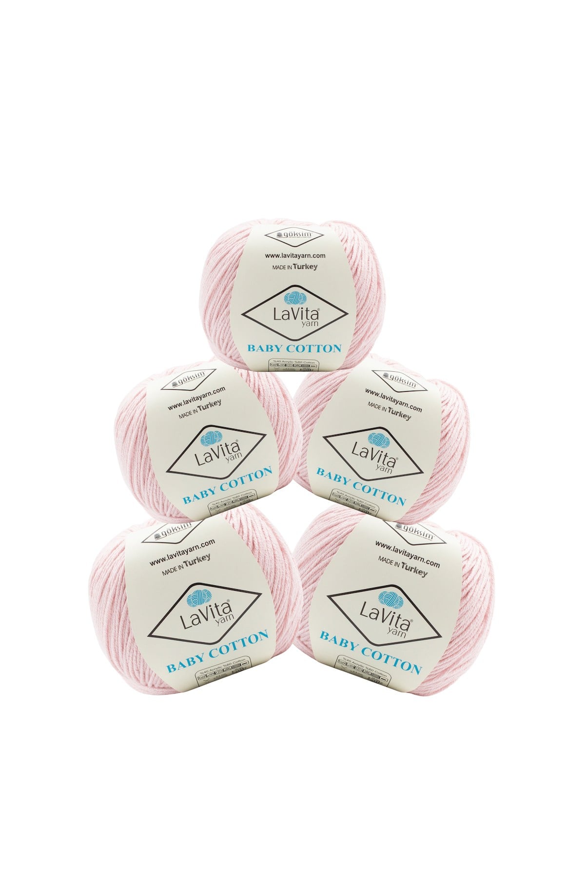 Baby Cotton Amigurumi Ve El Örgü İpi %40 Akrilik %60 Cotton 250gr 5 ADET (4138 NEON SOMON)