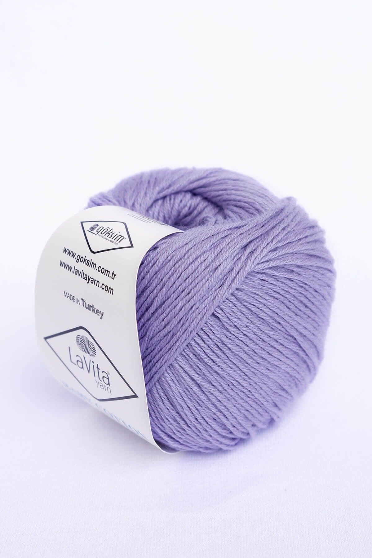 Baby Cotton Amigurumi Ve El Örgü Ipi %40 Akrilik %60 Cotton 50gr (5102 SOLUK LİLA)
