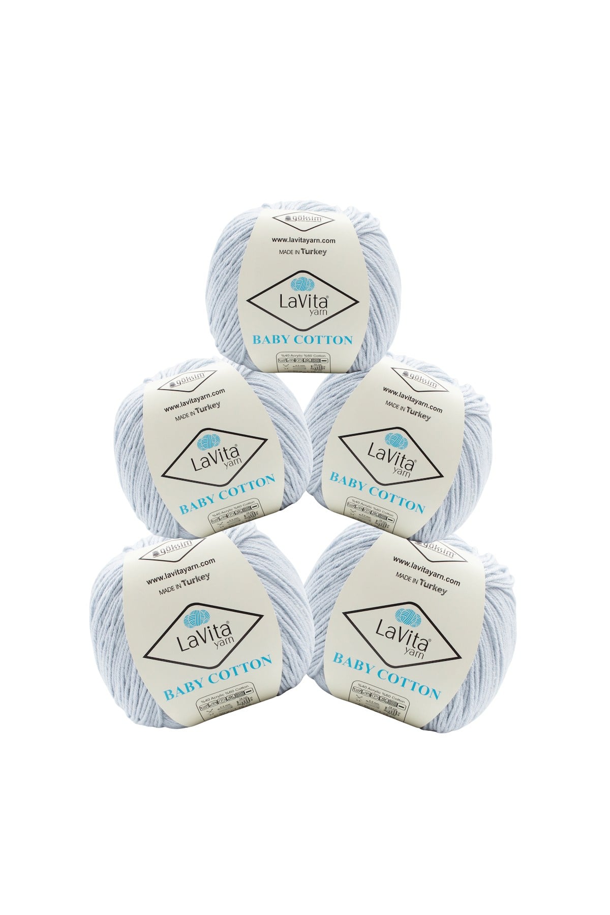 Baby Cotton Amigurumi Ve El Örgü İpi %40 Akrilik %60 Cotton 50gr (5208 DERİN GECE)