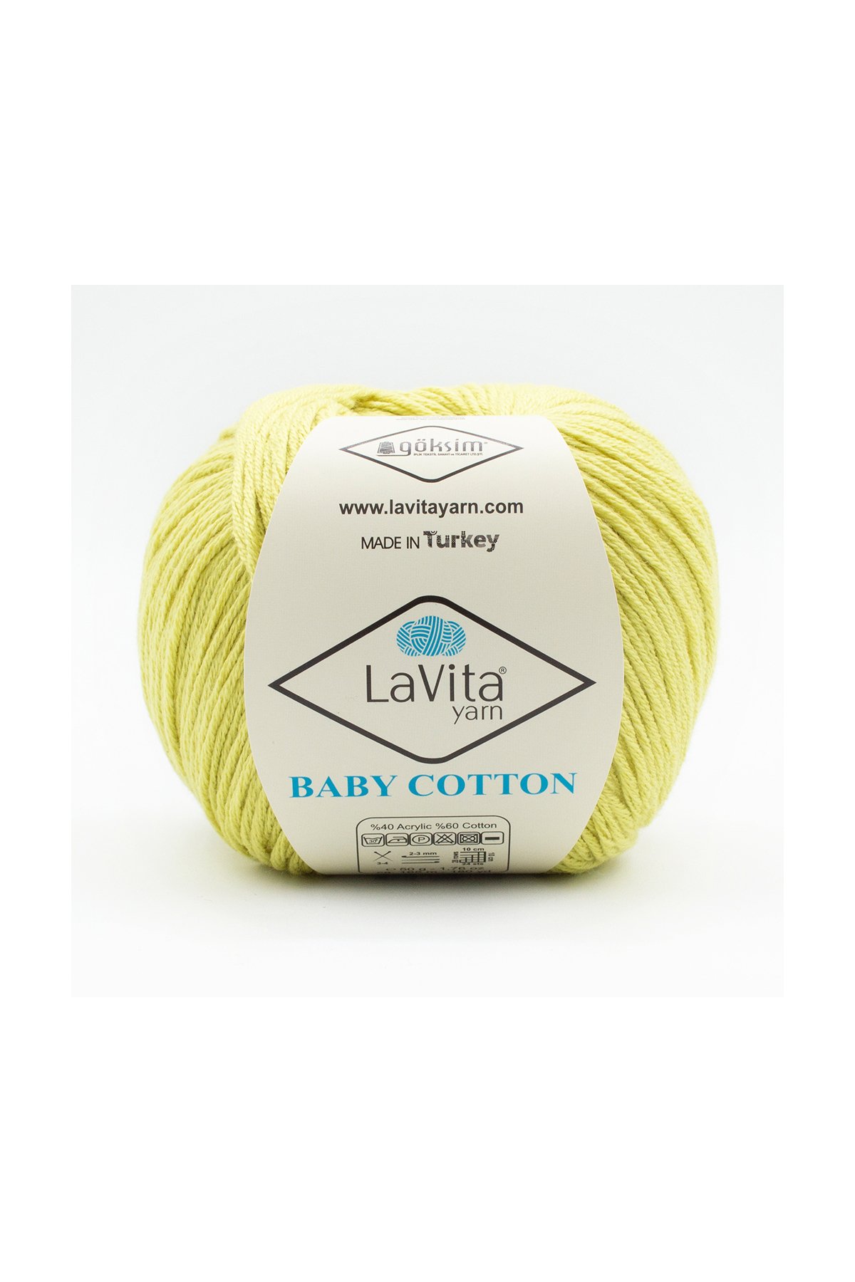 Baby Cotton Amigurumi Ve El Örgü Ipi %40 Akrilik %60 Cotton 50gr (2005 SAFRAN)