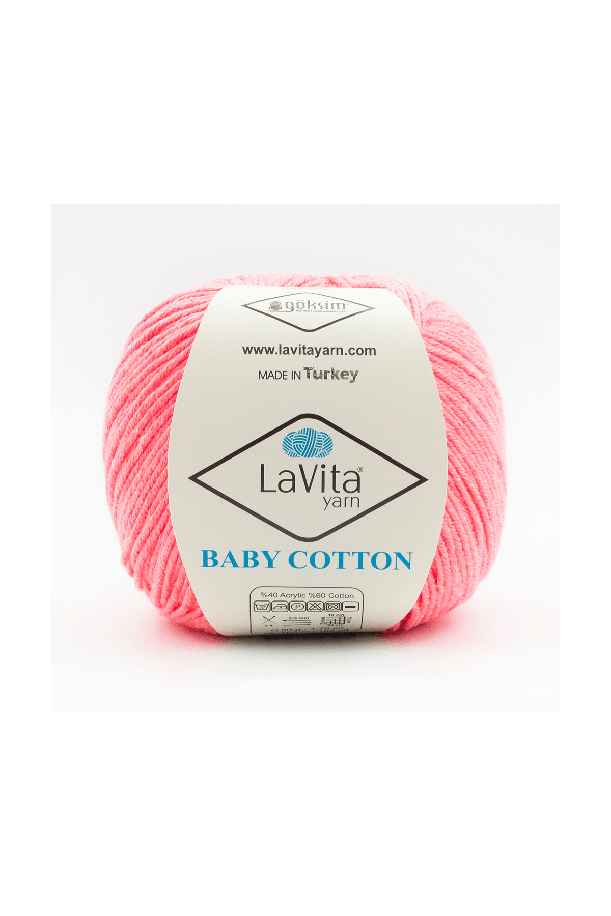 Baby Cotton Amigurumi Ve El Örgü Ipi %40 Akrilik %60 Cotton 50gr (4138 NEON SOMON)