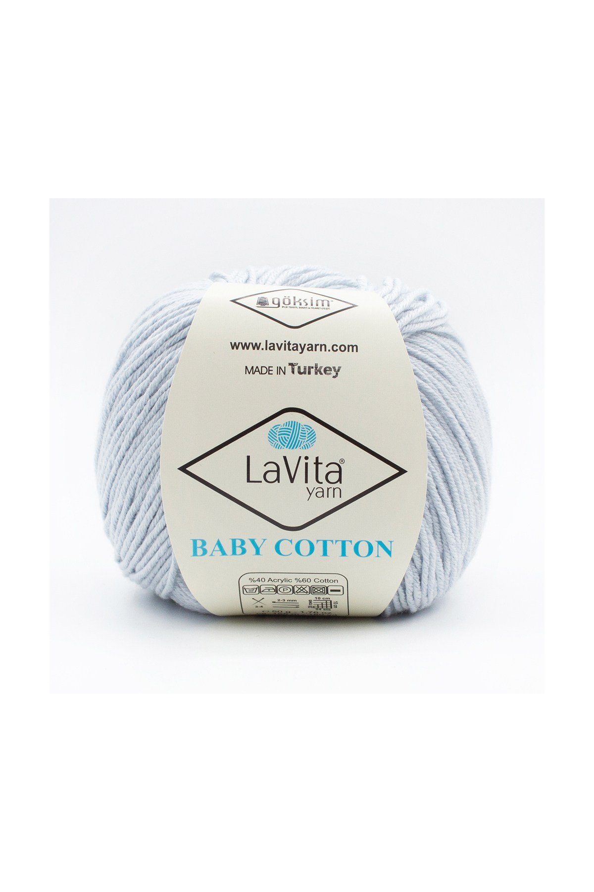 Baby Cotton Amigurumi Ve El Örgü İpi %40 Akrilik %60 Cotton 50gr (5014 BUZ)