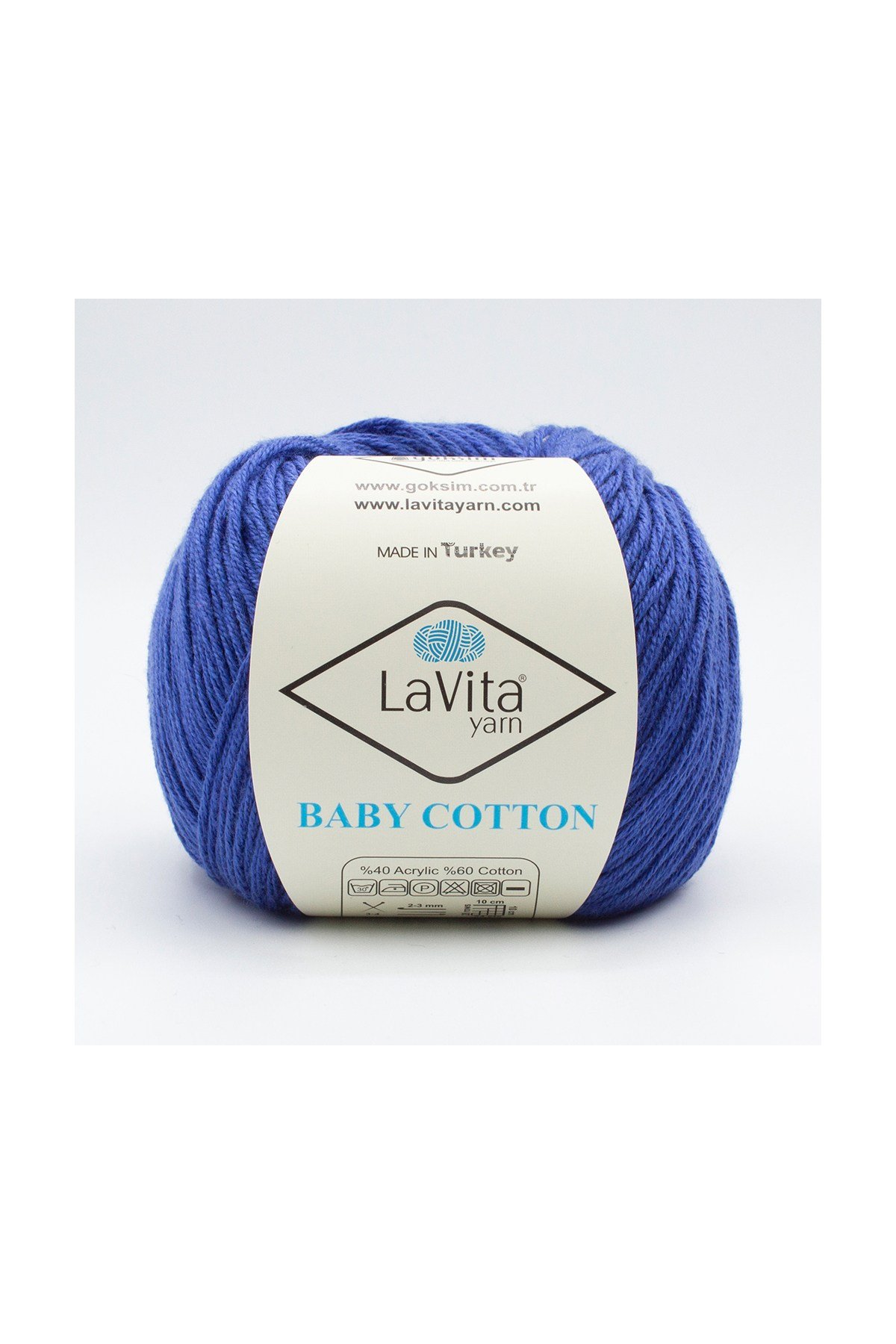 Baby Cotton Amigurumi Ve El Örgü İpi %40 Akrilik %60 Cotton 50gr (5014 BUZ)