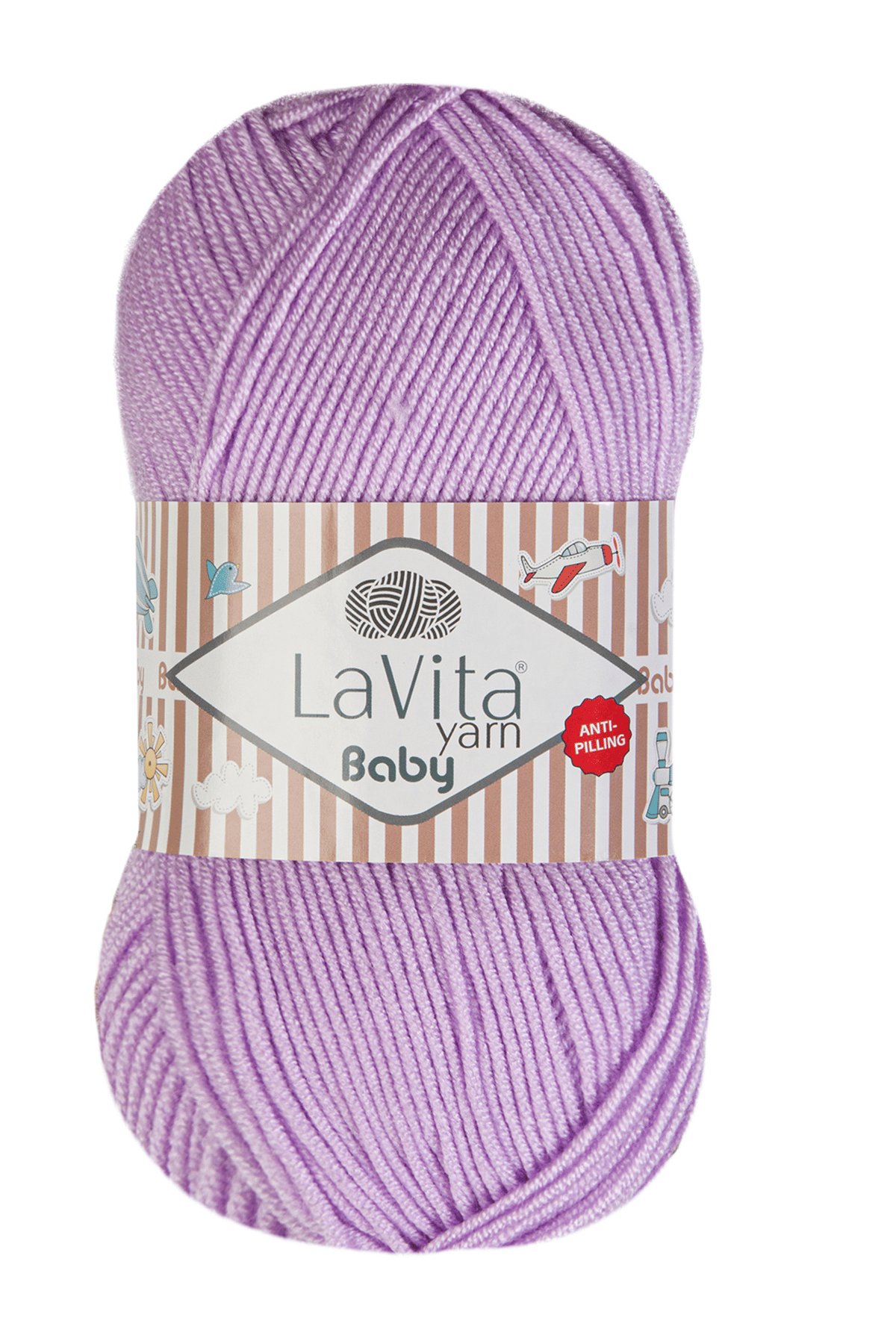Baby El Örgü İpi %100 Akrilik Anti-Pilling 100gr ( 5119 UÇUK LEYLAK)