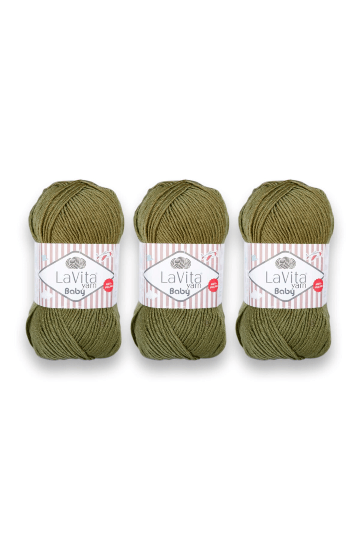 Baby El Örgü Ipligi, Taka Yarn (HAKİ-8143)