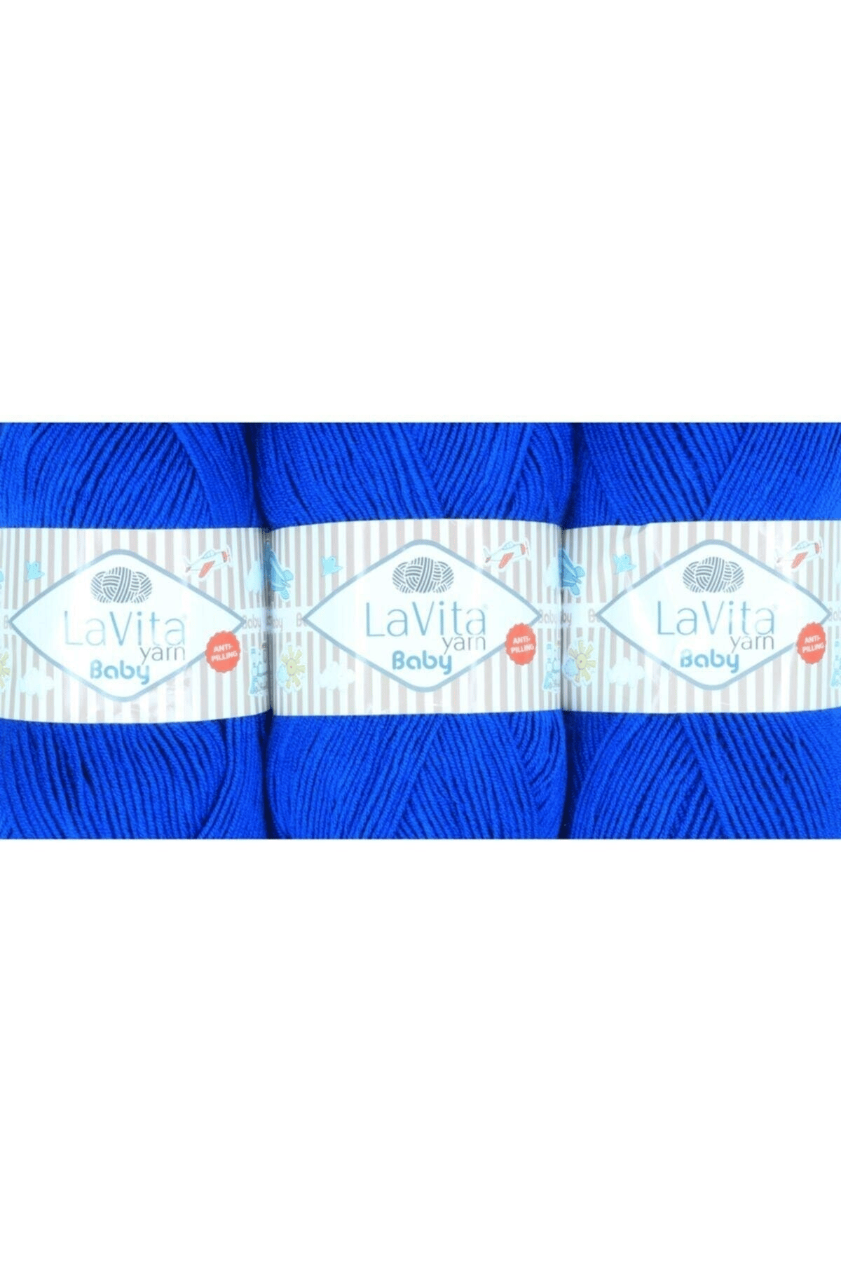 Baby El Örgü Ipligi, Taka Yarn (NEBULA MAVİ-5309)