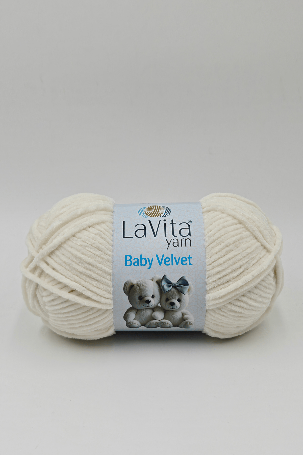 Baby Velvet Kadife El Örgü İpi %100 Polyester 100gr (1011 KREM)