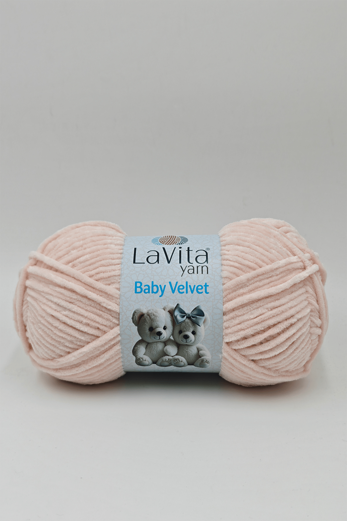 Baby Velvet Kadife El Örgü İpi %100 Polyester 100gr (4141 AÇIK PUDRA)
