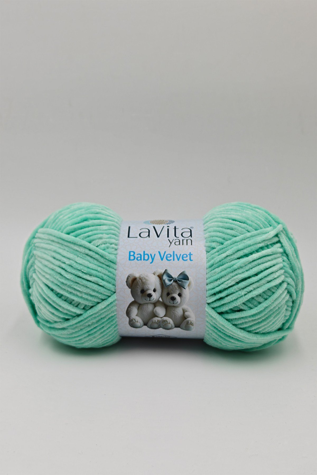 Baby Velvet Kadife El Örgü İpi %100 Polyester 100gr (8207 KOYU MİNT)