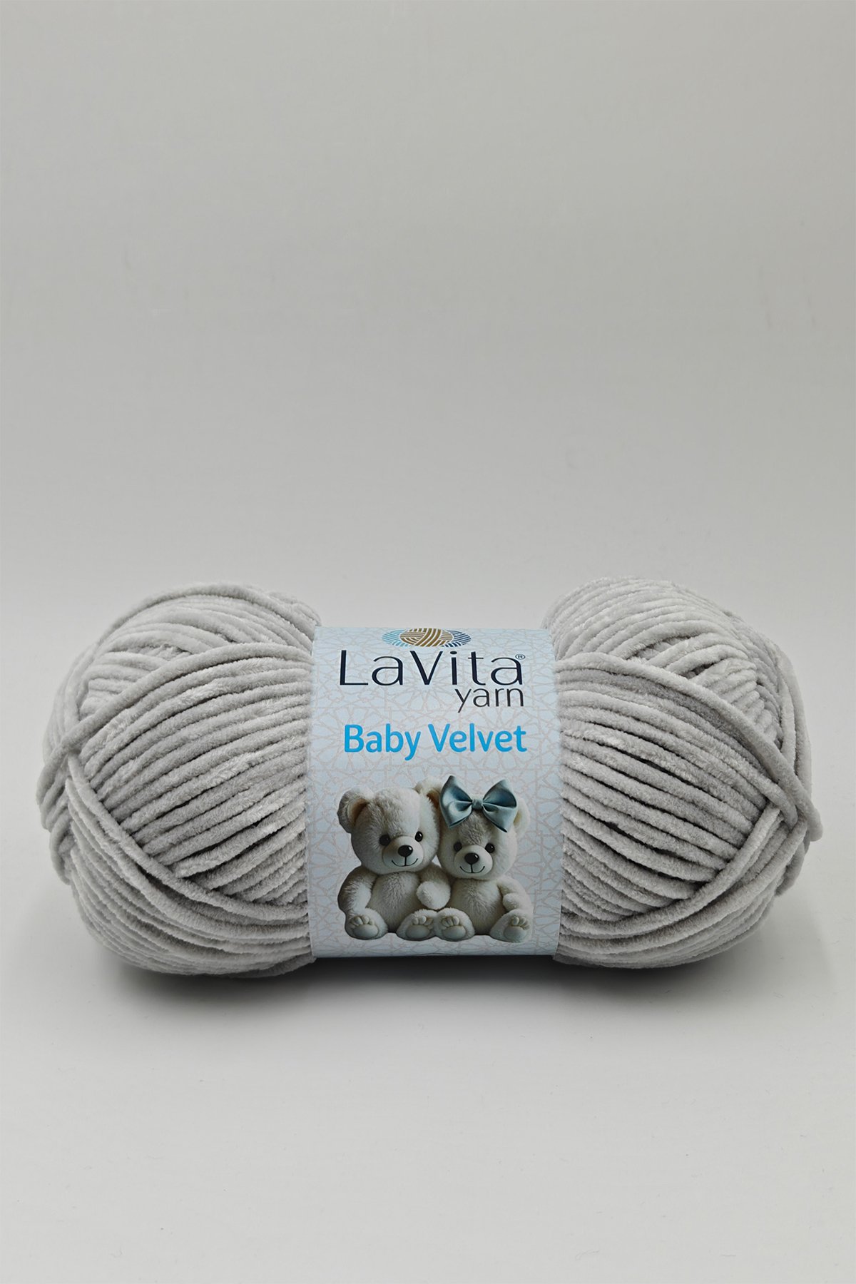 Baby Velvet Kadife El Örgü İpi %100 Polyester 100gr (6013 GRİ)
