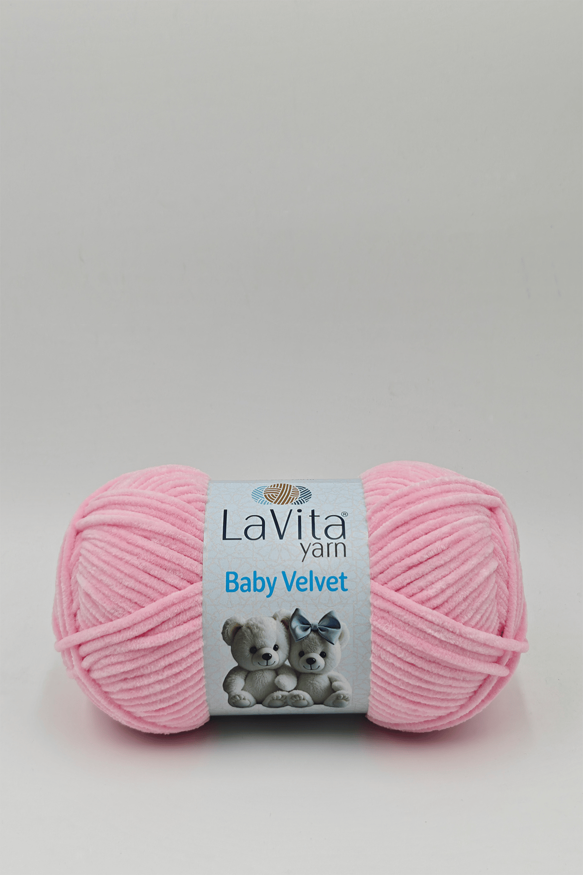 Baby Velvet Kadife El Örgü İpi %100 Polyester 100gr (4007 BEBE PEMBE)