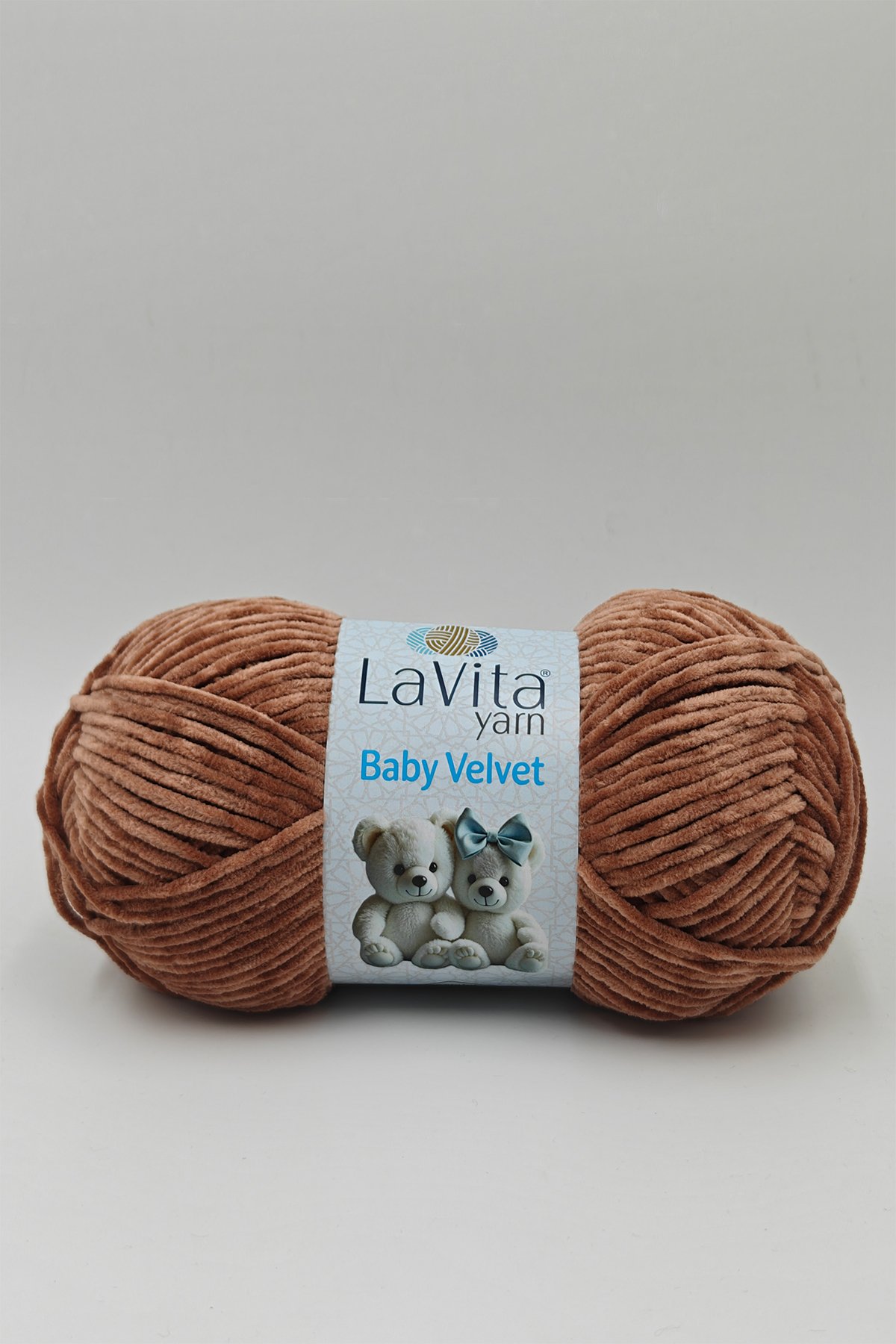 Baby Velvet Kadife El Örgü İpi %100 Polyester 100gr (7120 DEVE TÜYÜ)
