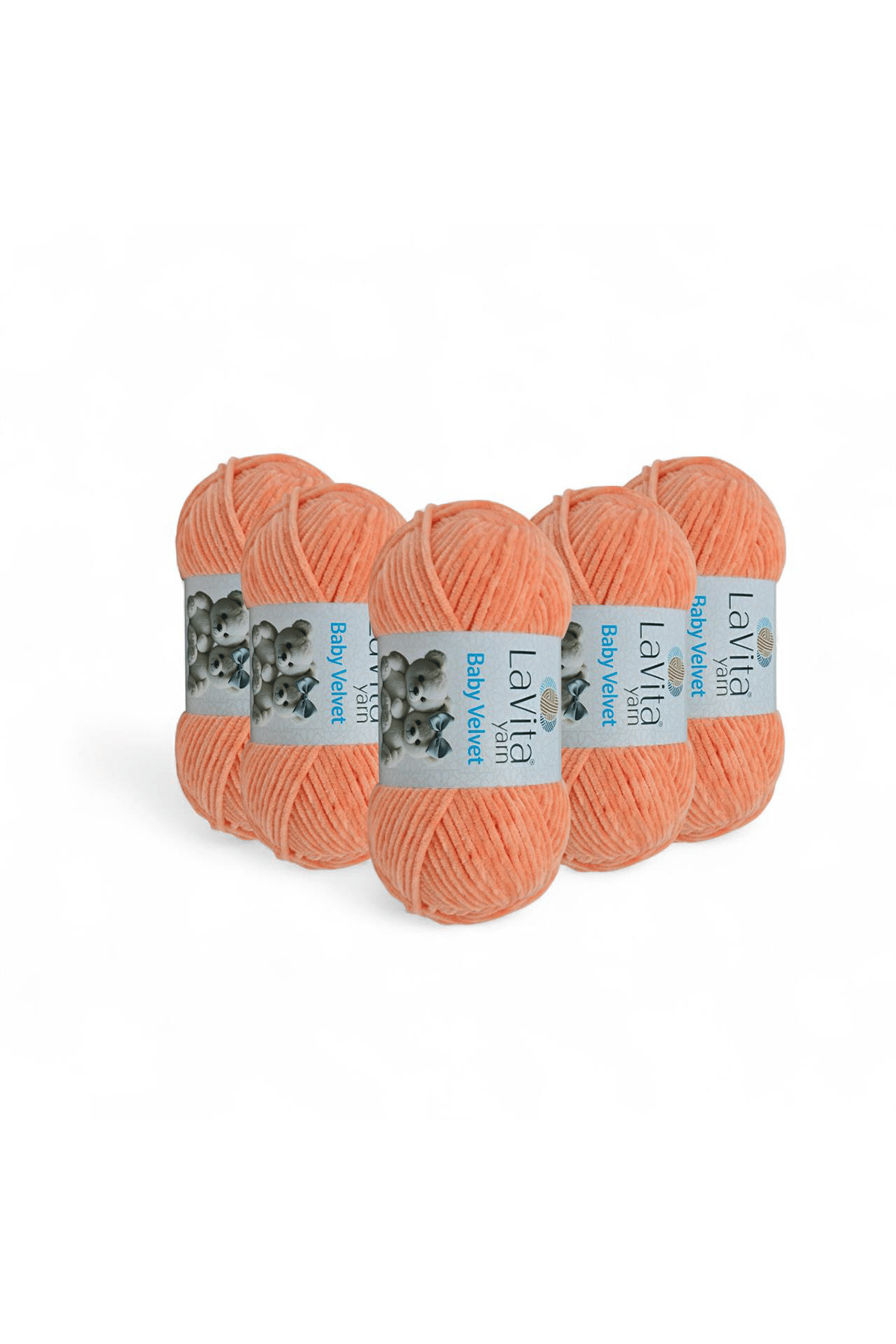 Baby Velvet Kadife El Örgü İpi %100 Polyester 500gr 5 ADET (4157 SOMON)