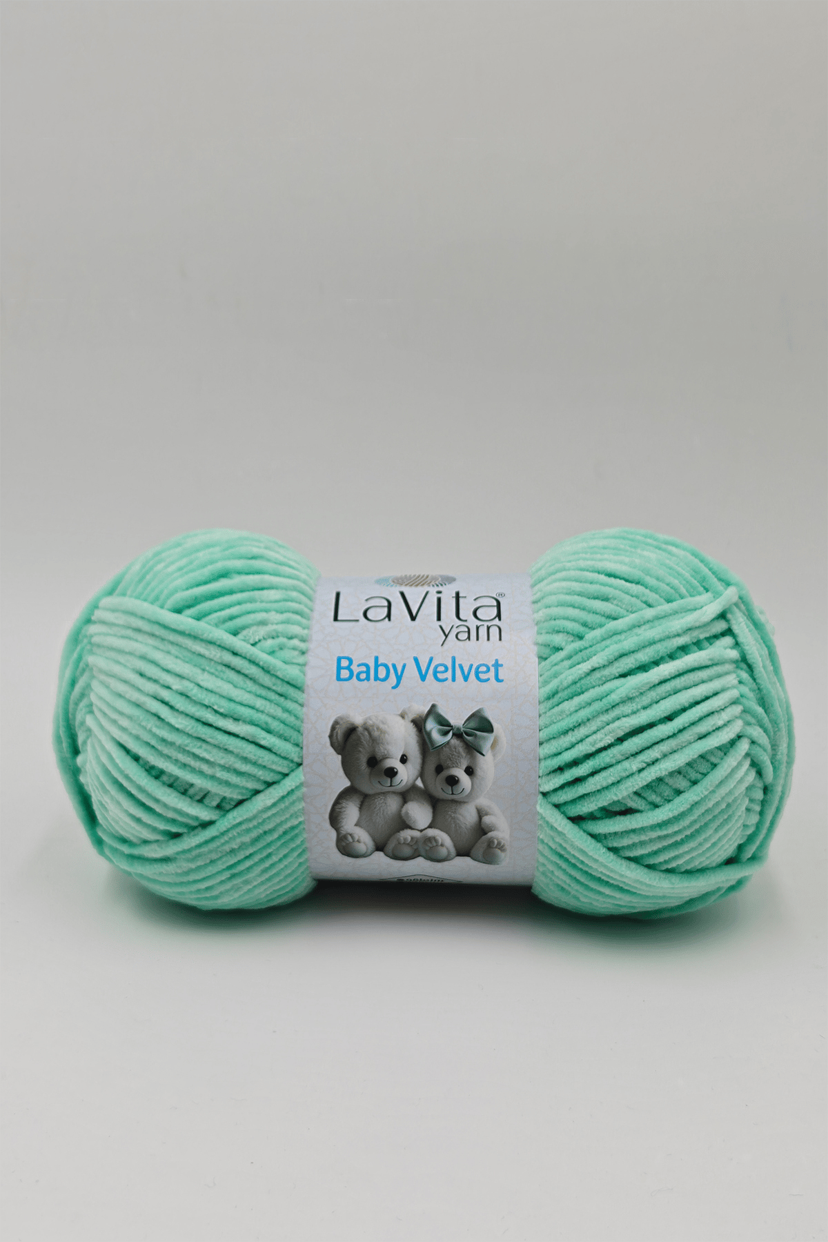 Baby Velvet Kadife El Örgü İpi %100 Polyester 100gr (8207 KOYU MİNT)