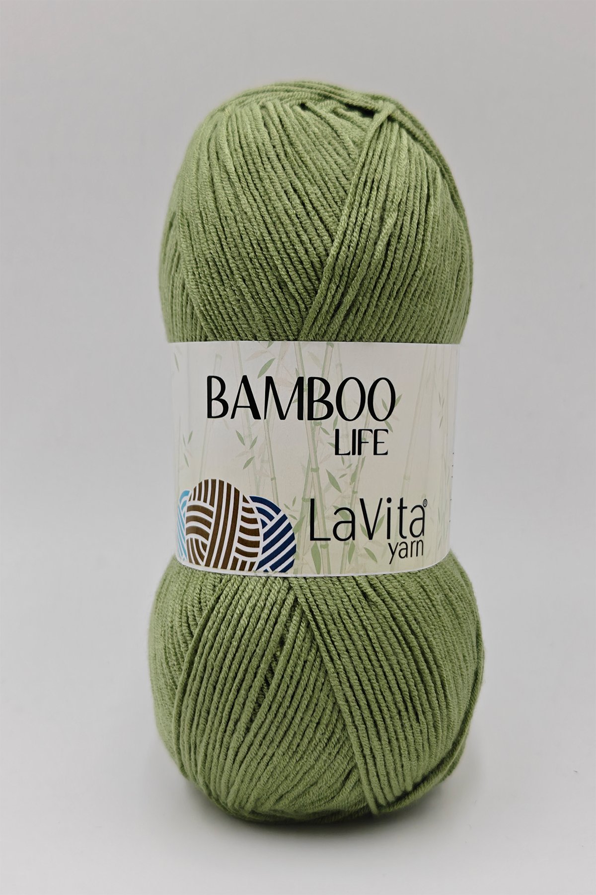 Bamboo Life El Örgü İpi %50 Bambu %50 Akrilik 100gr (8163 AÇIK ÇİMEN)