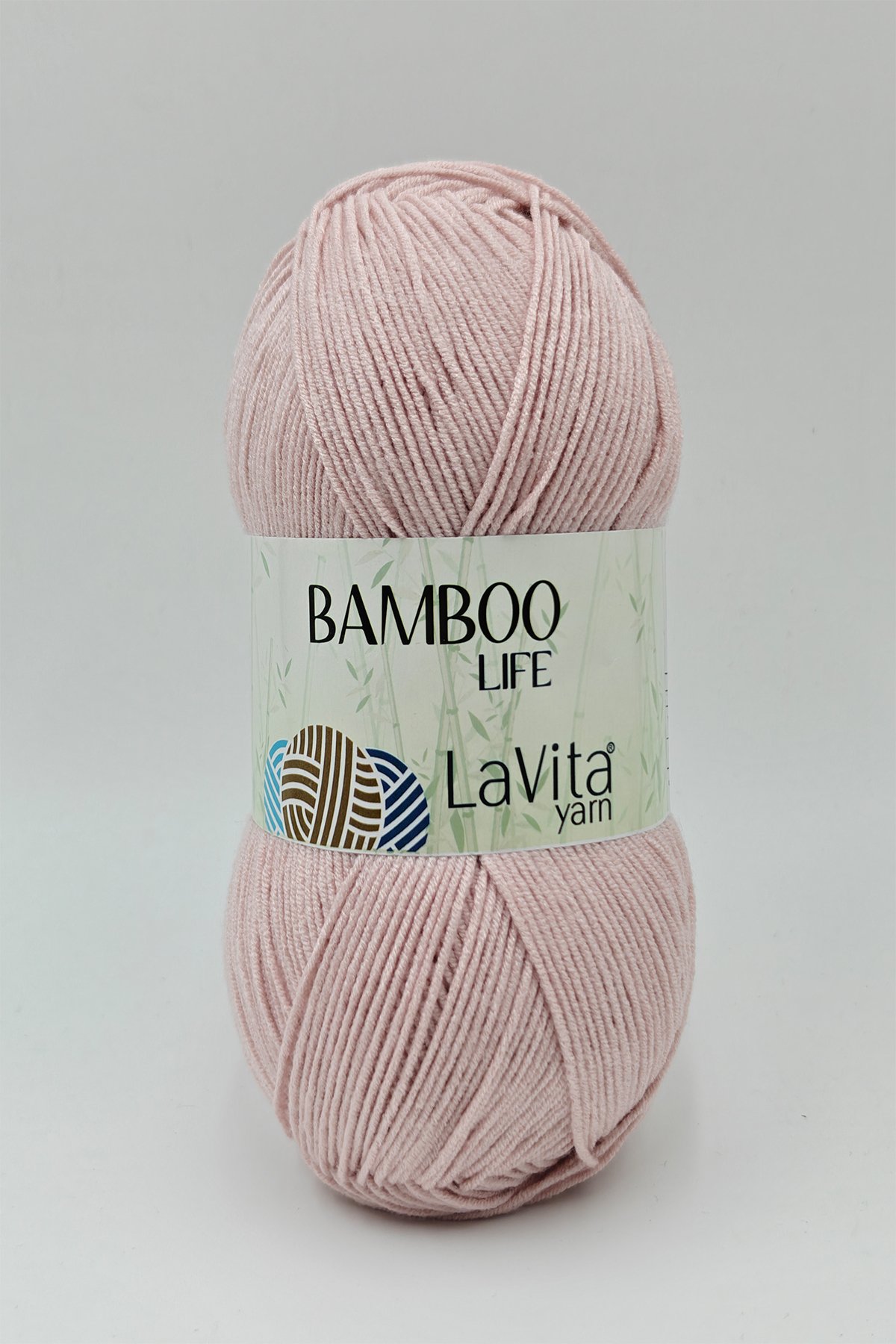 Bamboo Life El Örgü İpi %50 Bambu %50 Akrilik 100gr (4107 PUDRA)