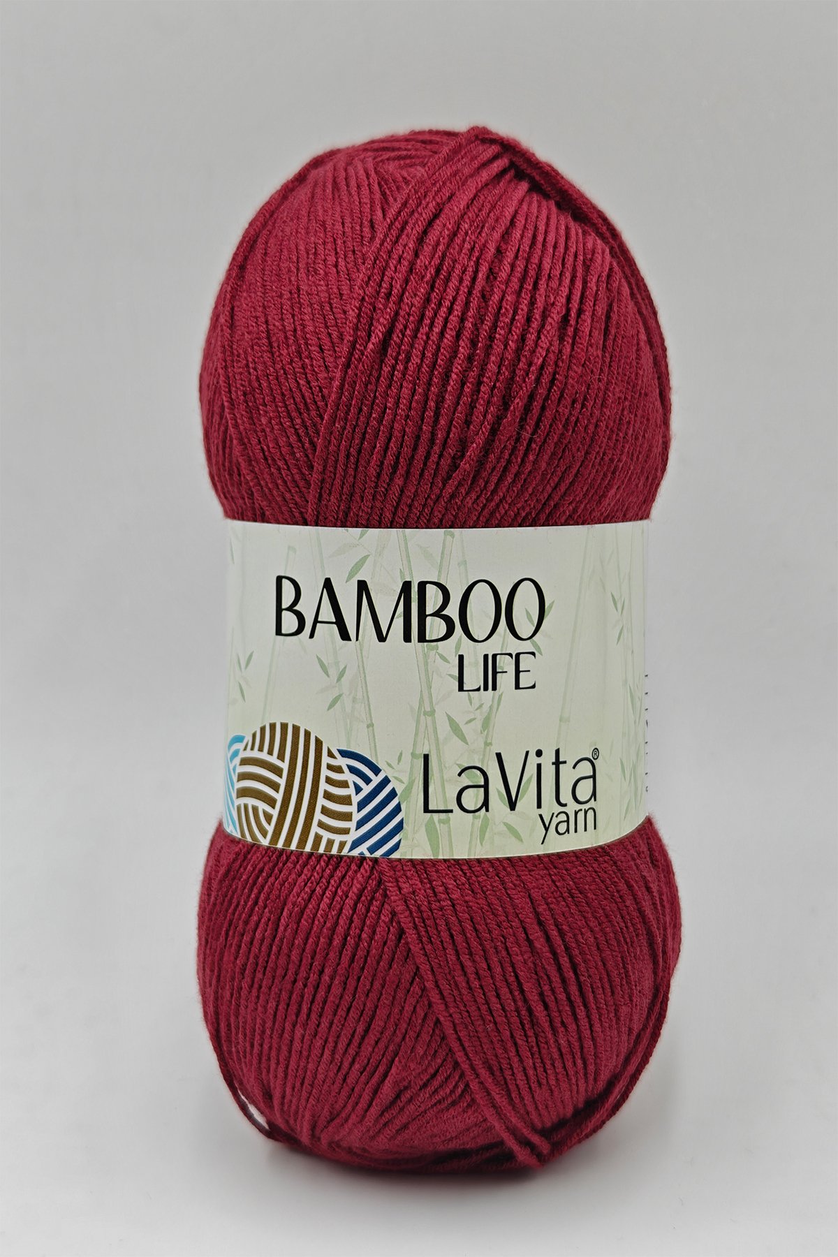 Bamboo Life El Örgü İpi %50 Bambu %50 Akrilik 100gr (3216 BORDO)