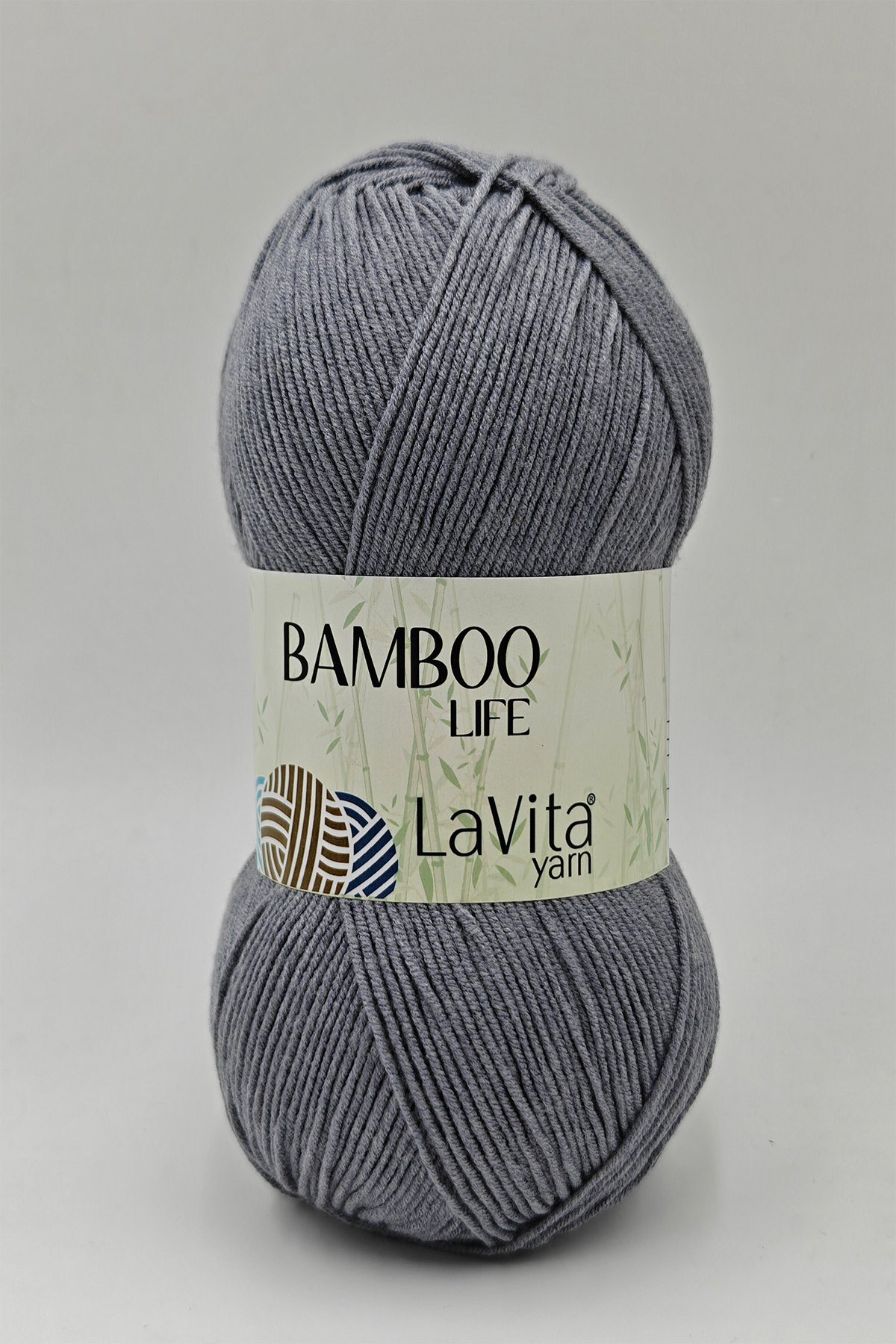 Bamboo Life El Örgü İpi %50 Bambu %50 Akrilik 100gr (6043 KURŞUN GRİ)