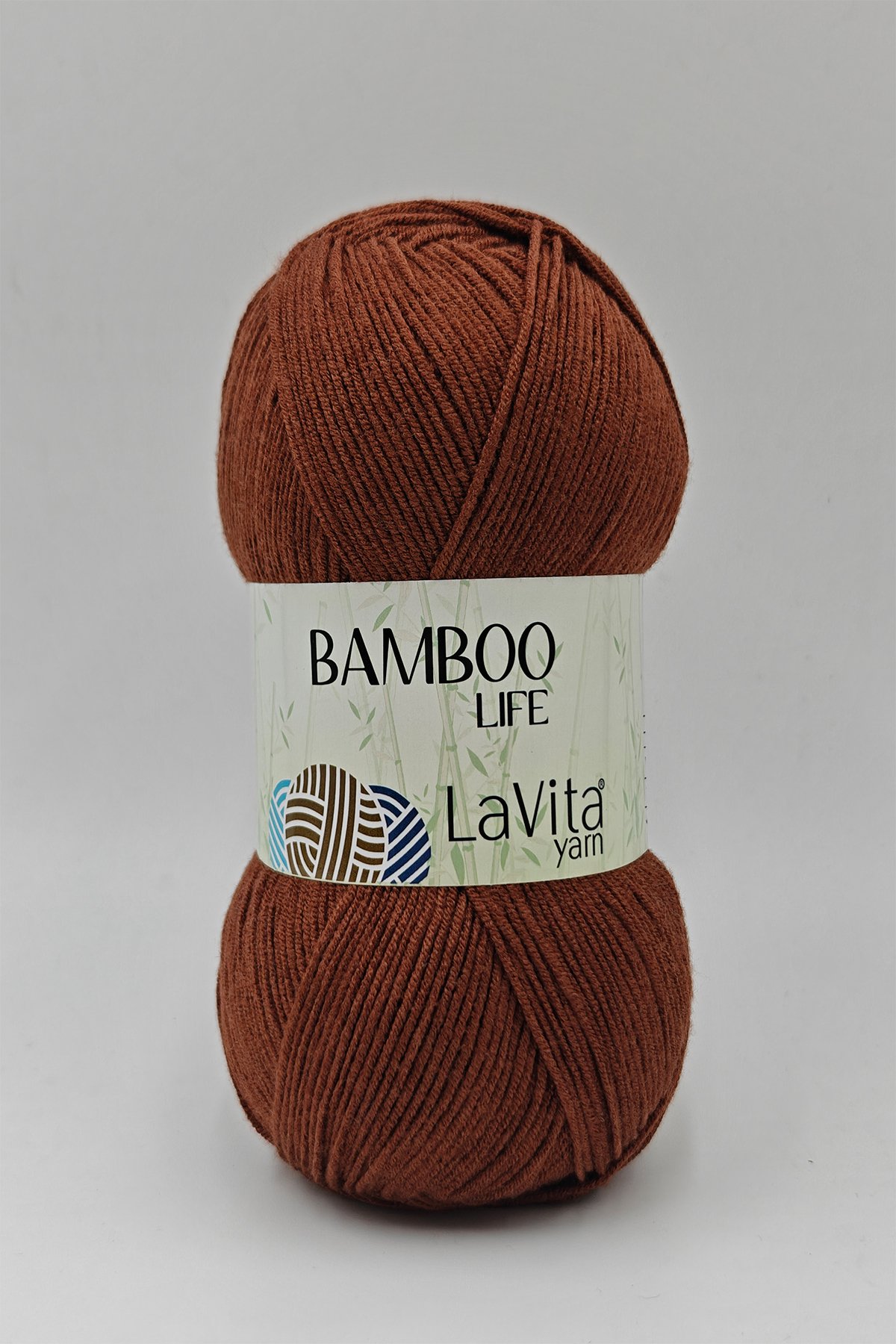 Bamboo Life El Örgü İpi %50 Bambu %50 Akrilik 100gr (7230 KAHVE)