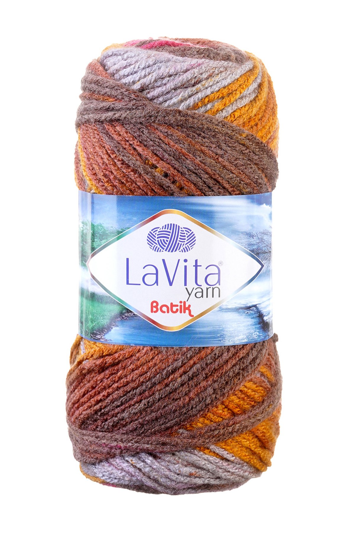 Batik El Örgü İpi %100 Akrilik 100gr (DG12 LOTUS)