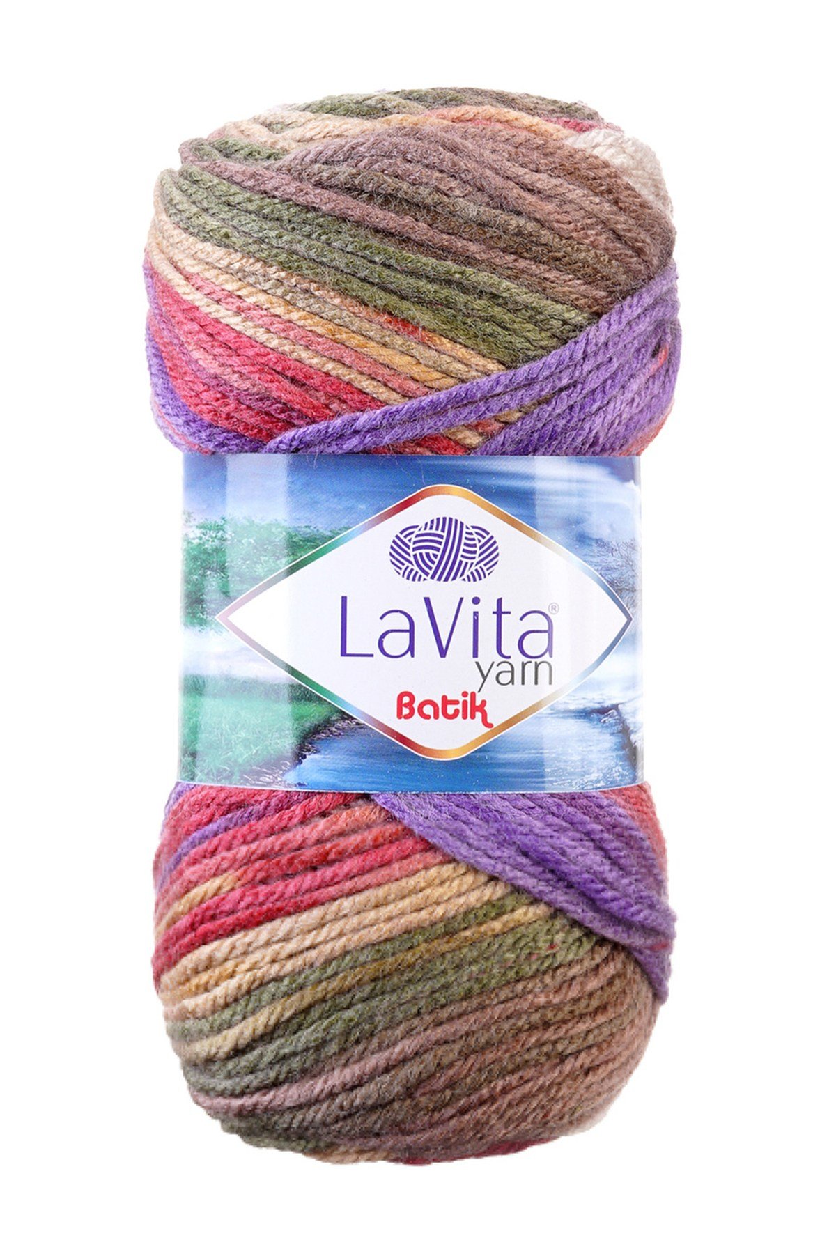 Batik El Örgü İpi %100 Akrilik 100gr (DG15 AKASYA)