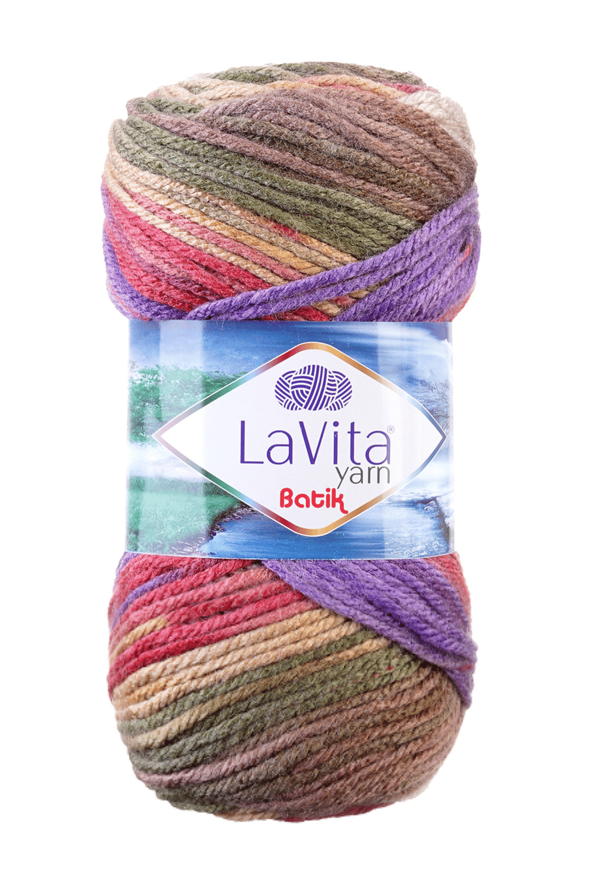 Batik El Örgü İpi %100 Akrilik 100gr (DG14 ALLİUM)