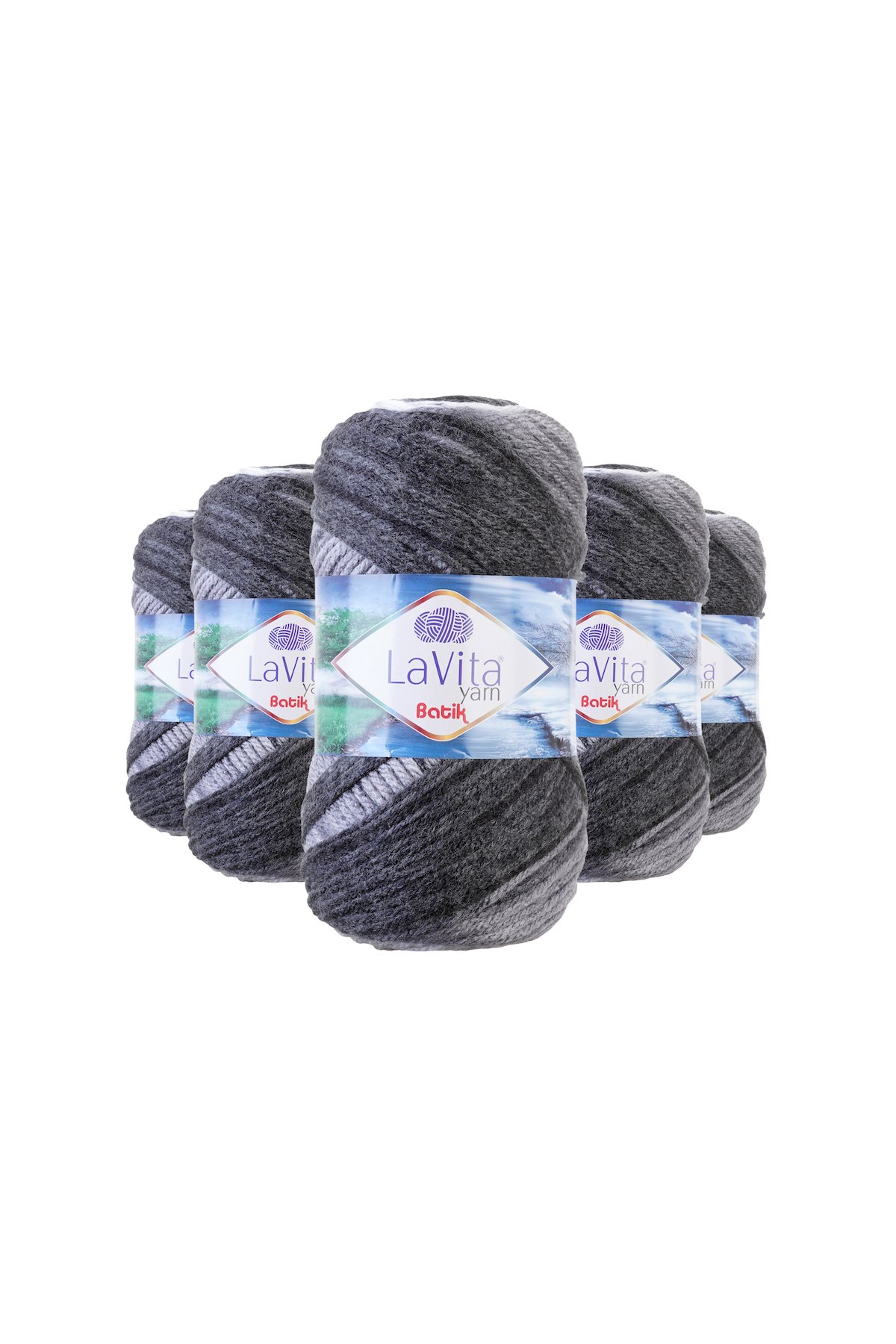 Batik El Örgü Ipi %100 Akrilik 500gr 5 Adet (DG11 ANGELLA)