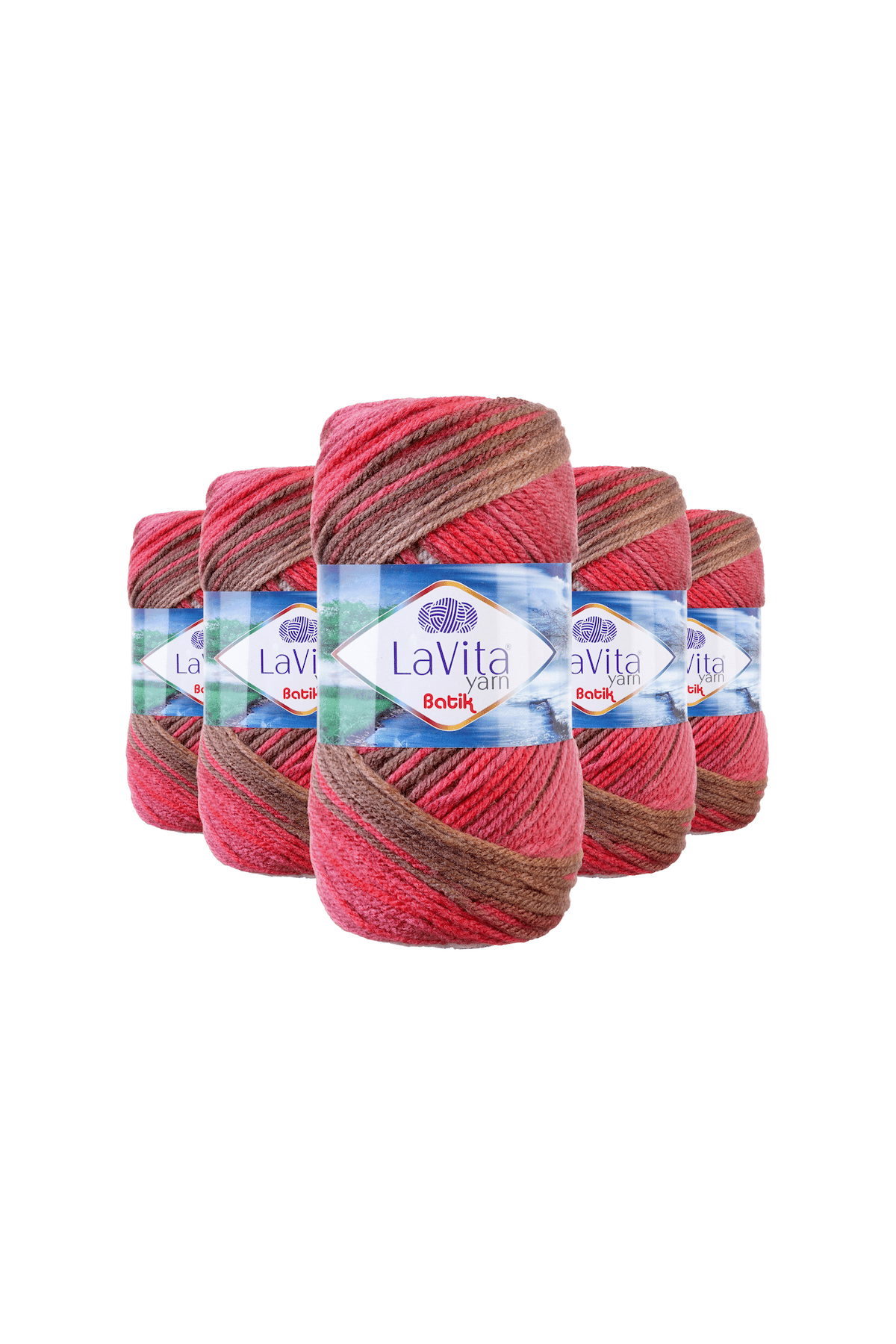 Batik El Örgü İpi %100 Akrilik 500gr 5 ADET (DG02 PAPATYA)