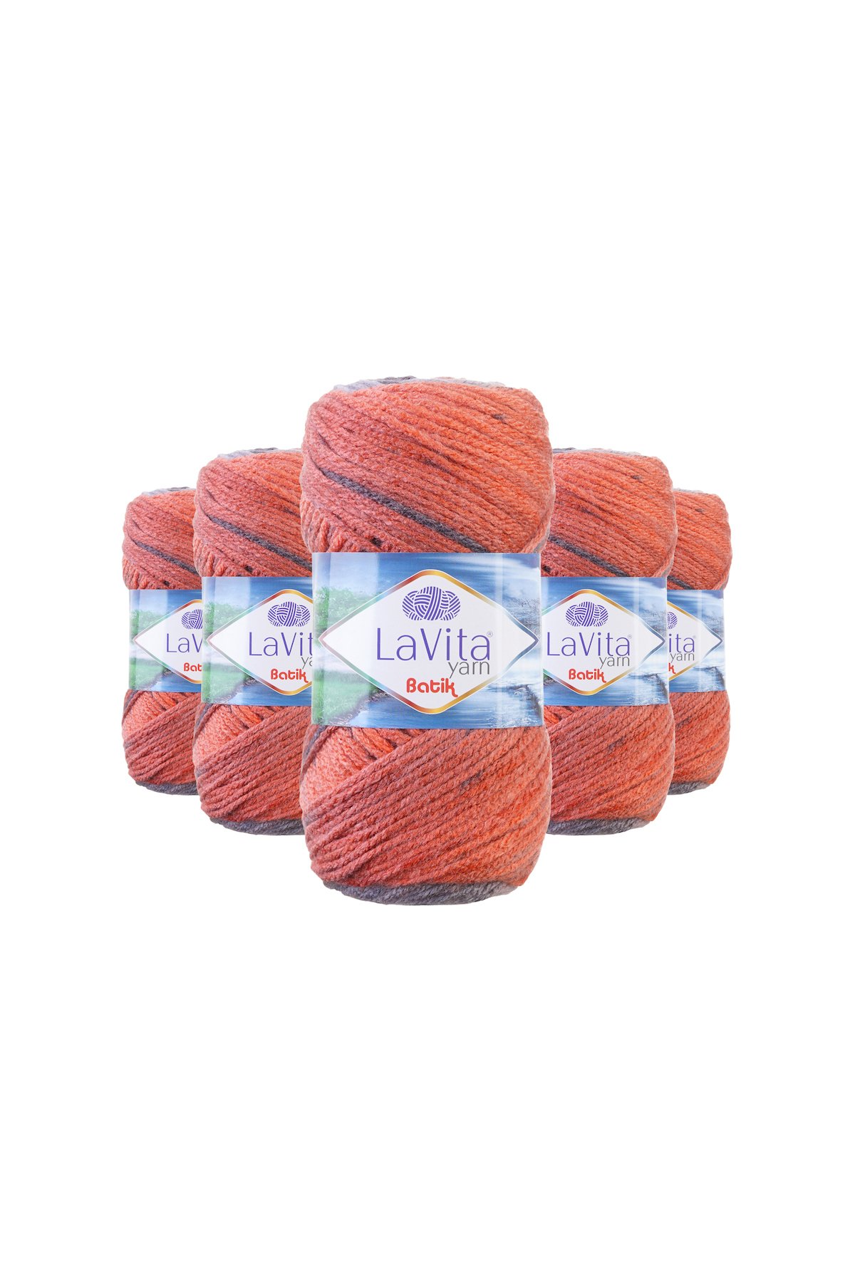 Batik El Örgü İpi %100 Akrilik 500gr 5 ADET (DG08 ORKİDE)