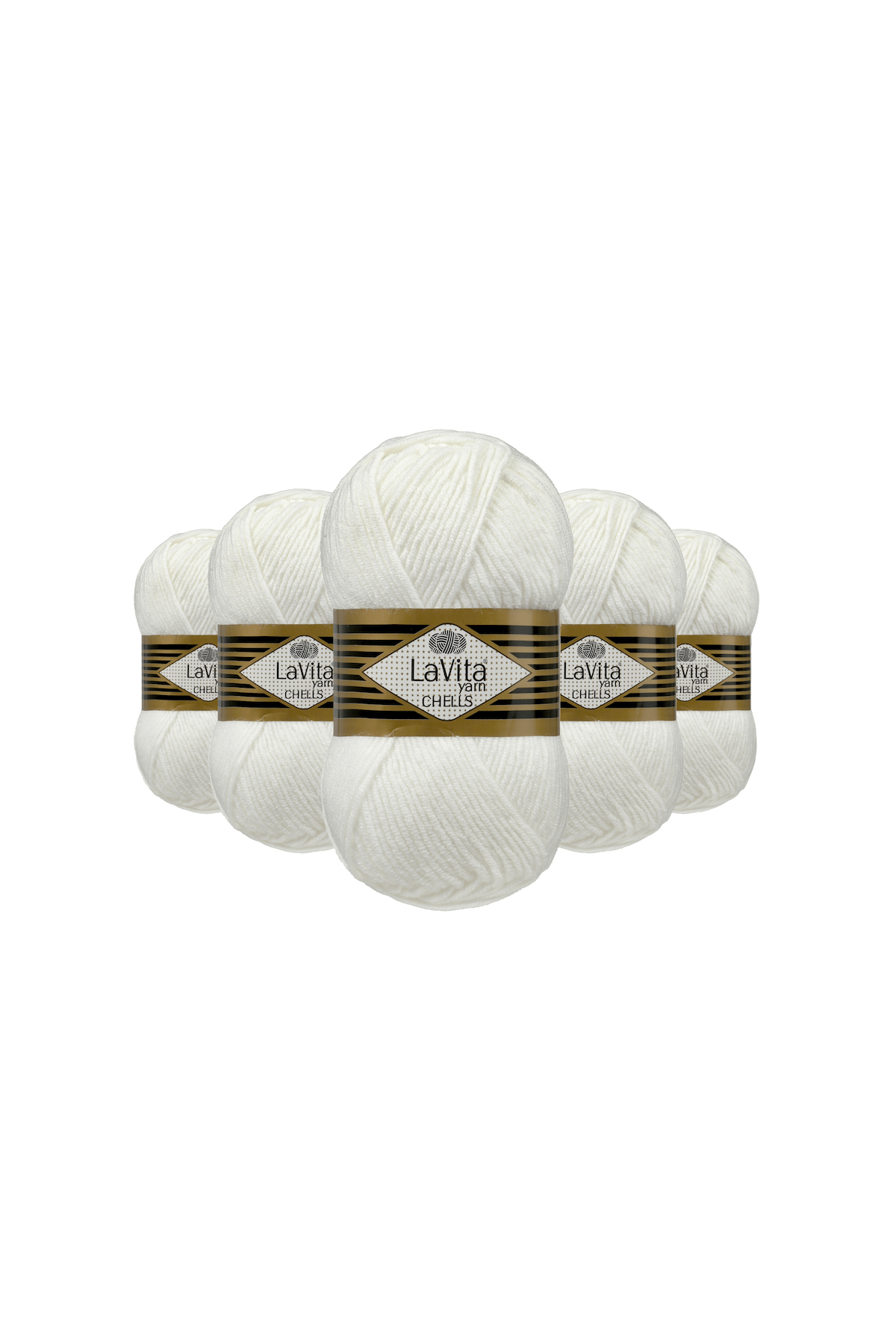 Chells El Örgü İpi %100 Akrilik 500gr 5 ADET (9501 OPTİK)