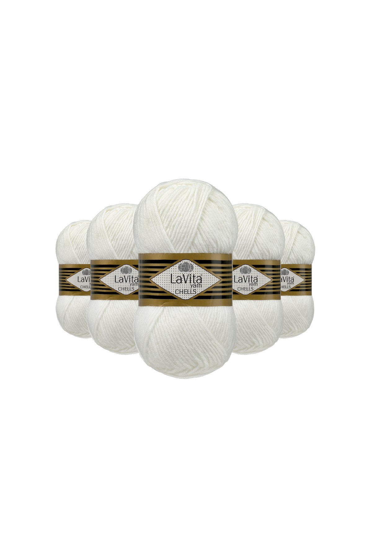 Chells El Örgü İpi %100 Akrilik 500gr 5 ADET (9501 OPTİK)