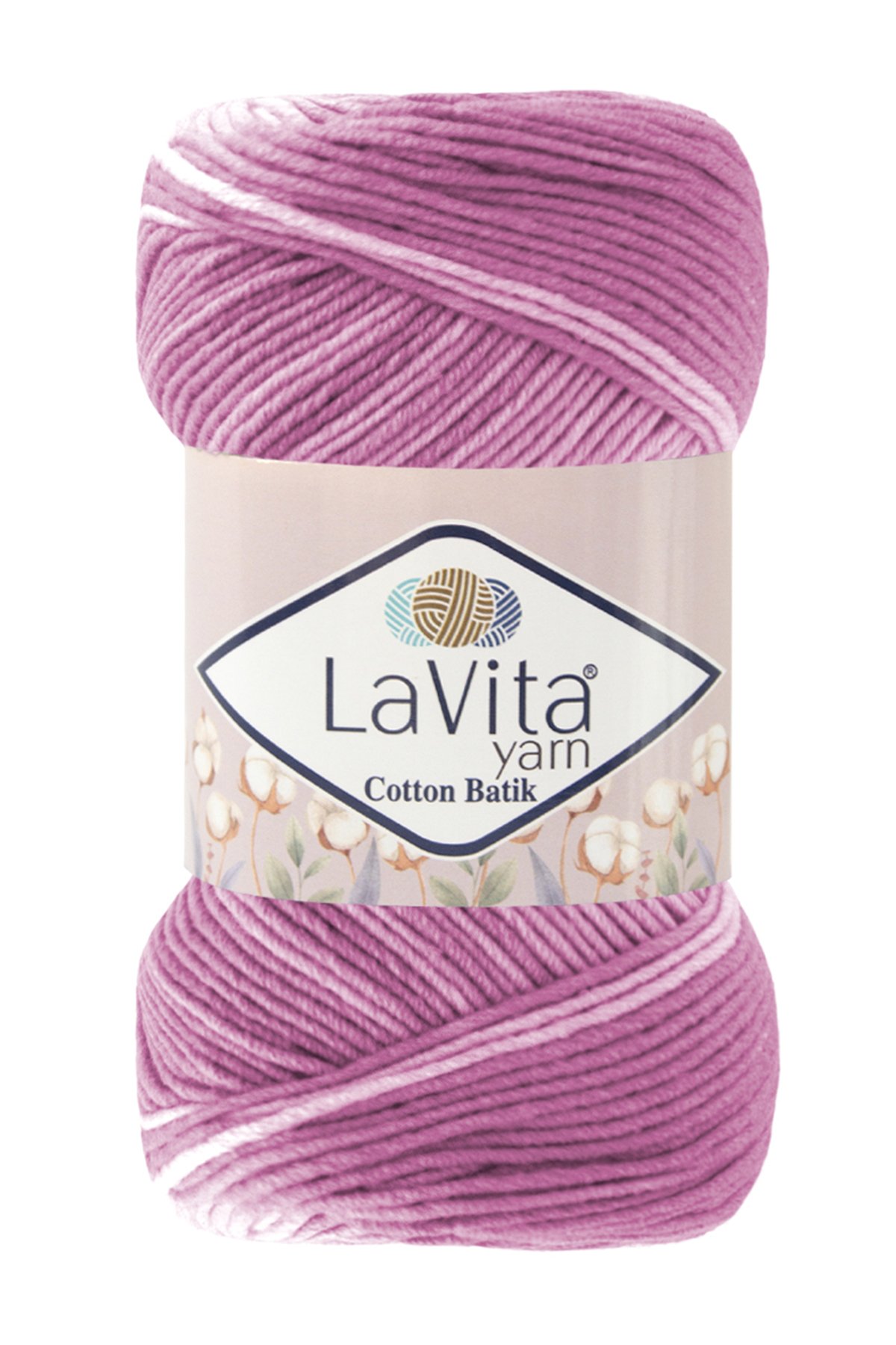 Cotton Batik El Örgü Ipi %60 Pamuk %40 Akrilik 100gr (CB18 YASEMİN)
