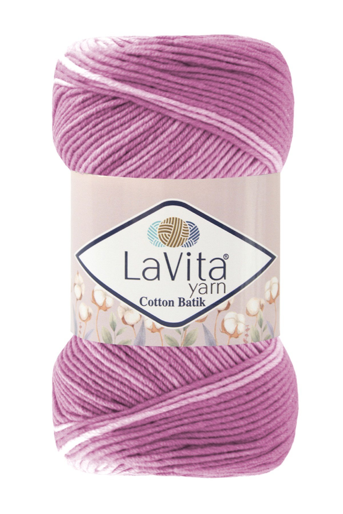 Cotton Batik El Örgü Ipi %60 Pamuk %40 Akrilik 100gr (CB03 ERGUVAN)