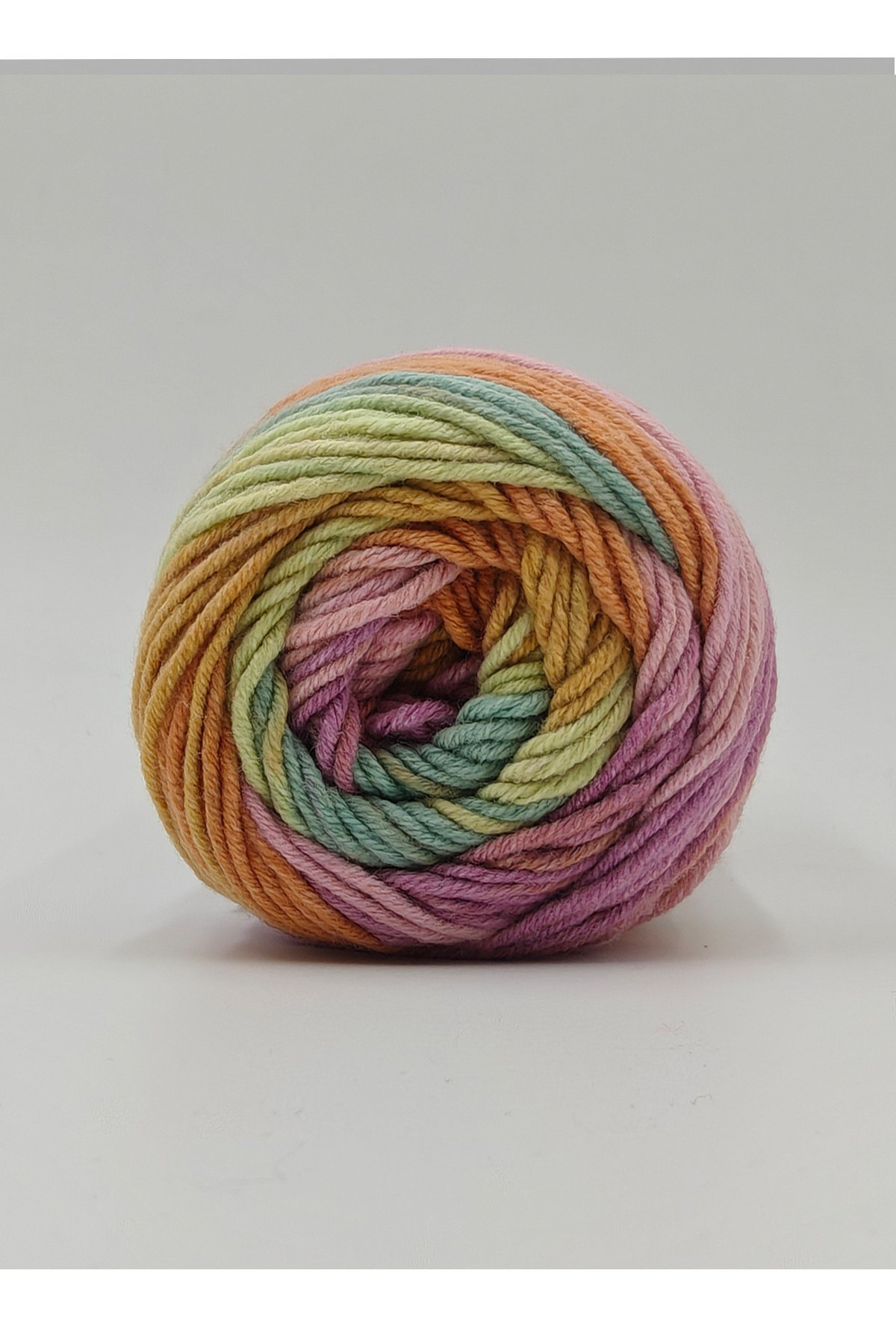 Cotton Batik El Örgü İpi %60 Pamuk %40 Akrilik 500gr 5 ADET (CB22 KARANFİL)