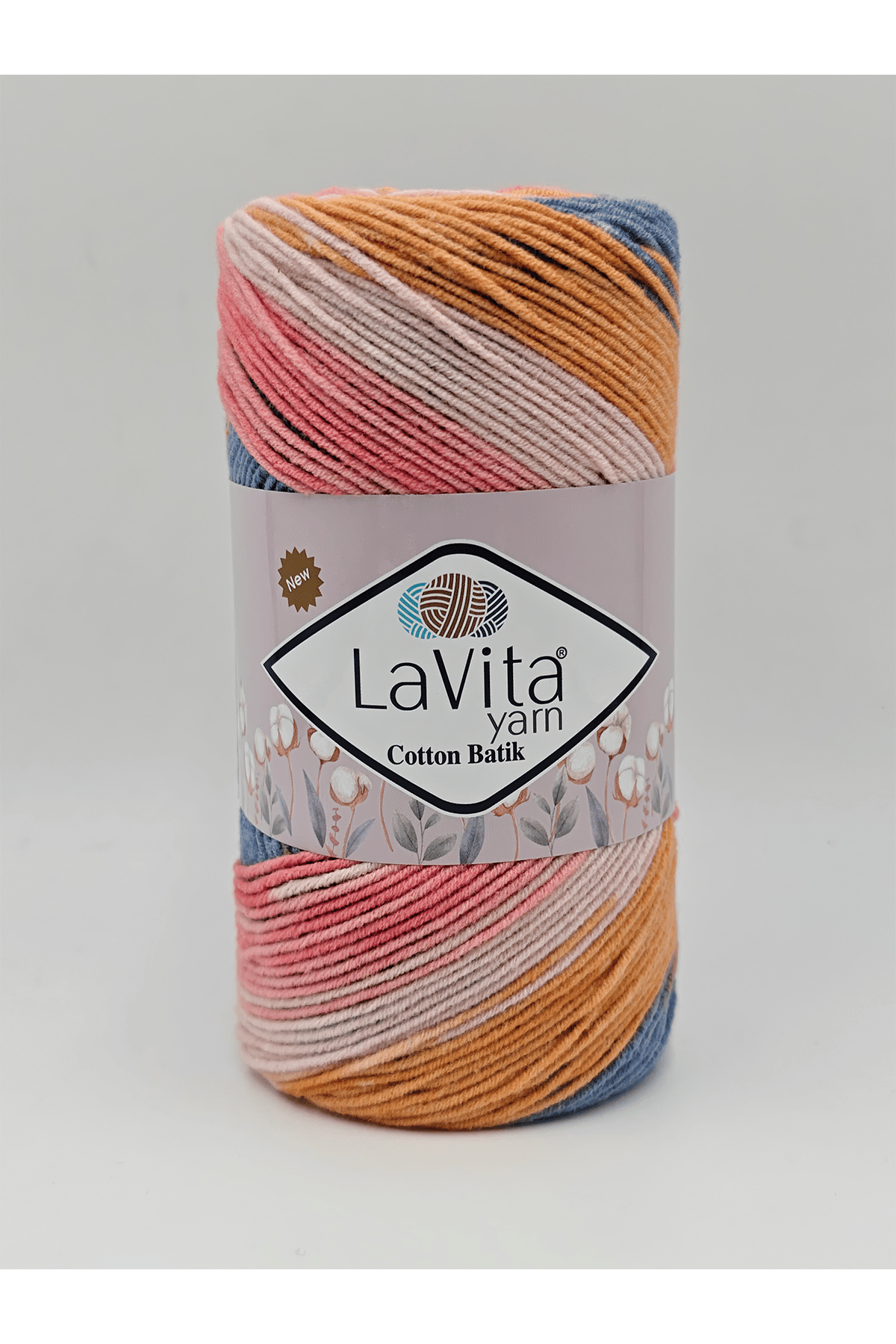 Cotton Batik El Örgü İpi %60 Pamuk %40 Akrilik 100gr (CB23 ŞAKAYIK)