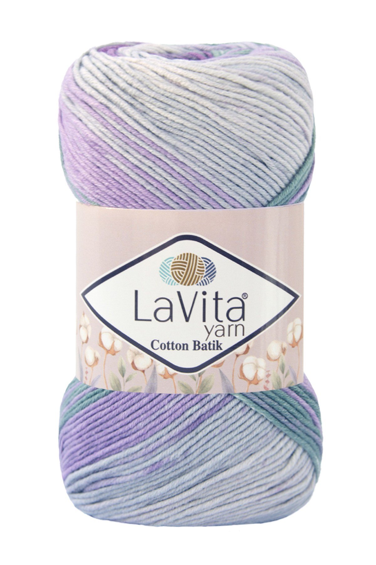 Cotton Batik El Örgü Ipi %60 Pamuk %40 Akrilik 100gr (CB03 ERGUVAN)