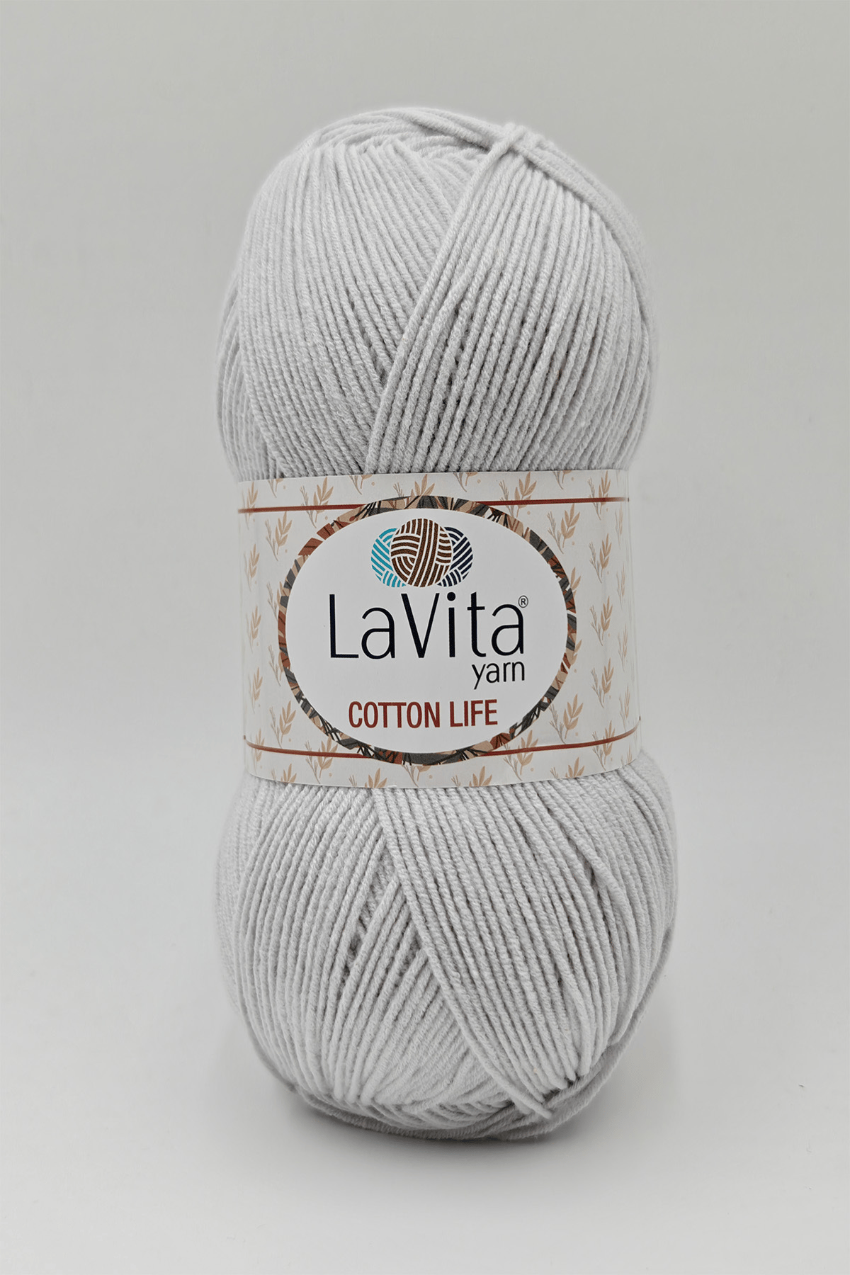 Cotton Life El Örgü İpi %50 Pamuk %50 Akrilik 100gr (6040 AÇIK GRİ)