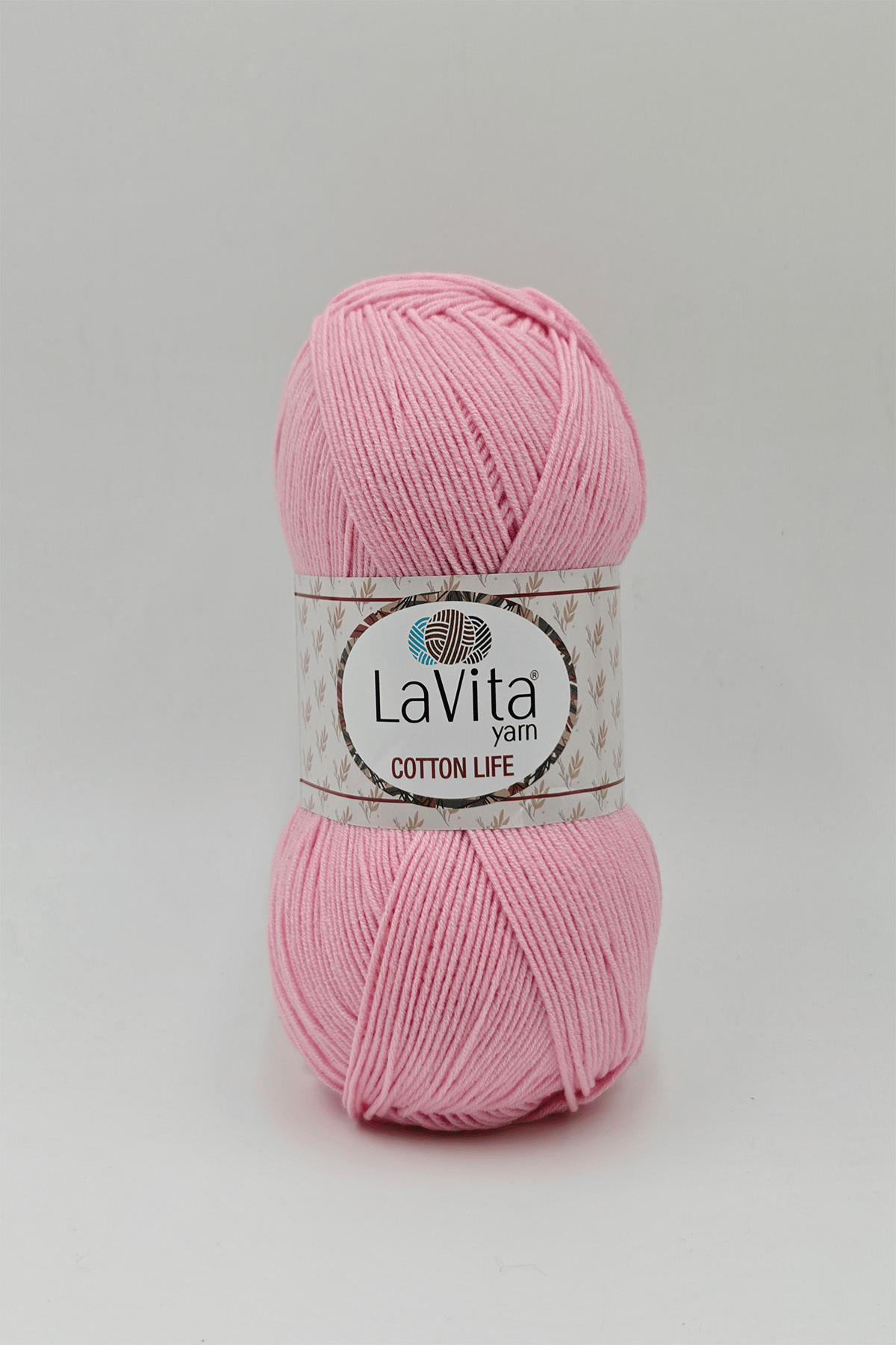 Cotton Life El Örgü İpi %50 Pamuk %50 Akrilik 100gr (4109 BEBE PEMBE)