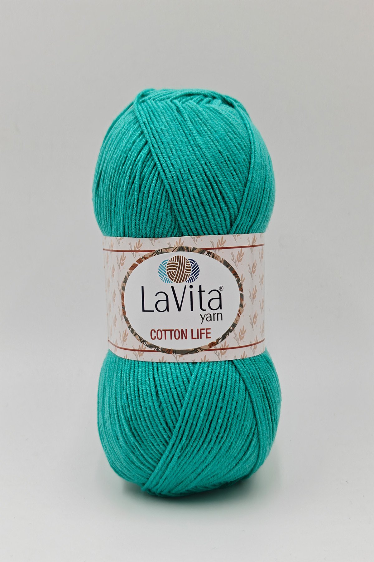 Cotton Life El Örgü İpi %50 Pamuk %50 Akrilik 100gr (8164 KOYU MİNT)
