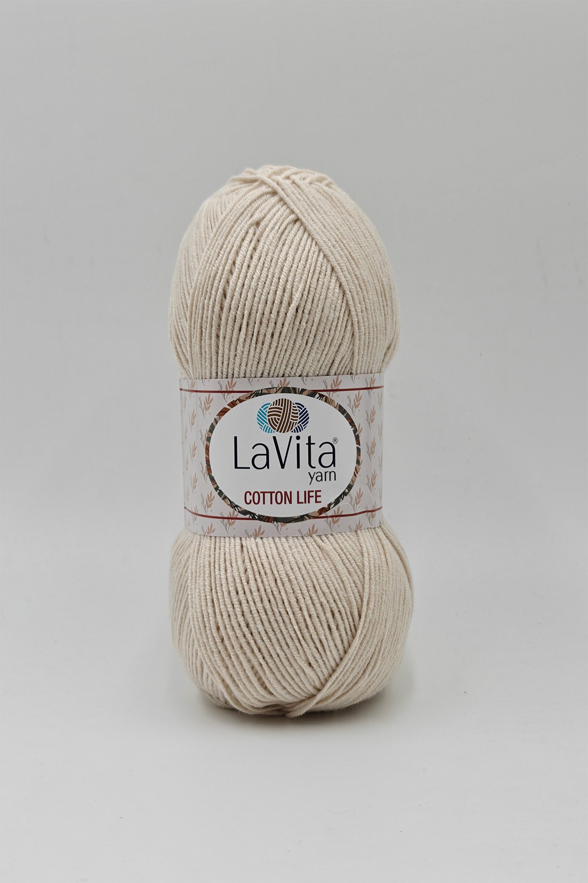 Cotton Life El Örgü İpi %50 Pamuk %50 Akrilik 100gr (1066 KREM)