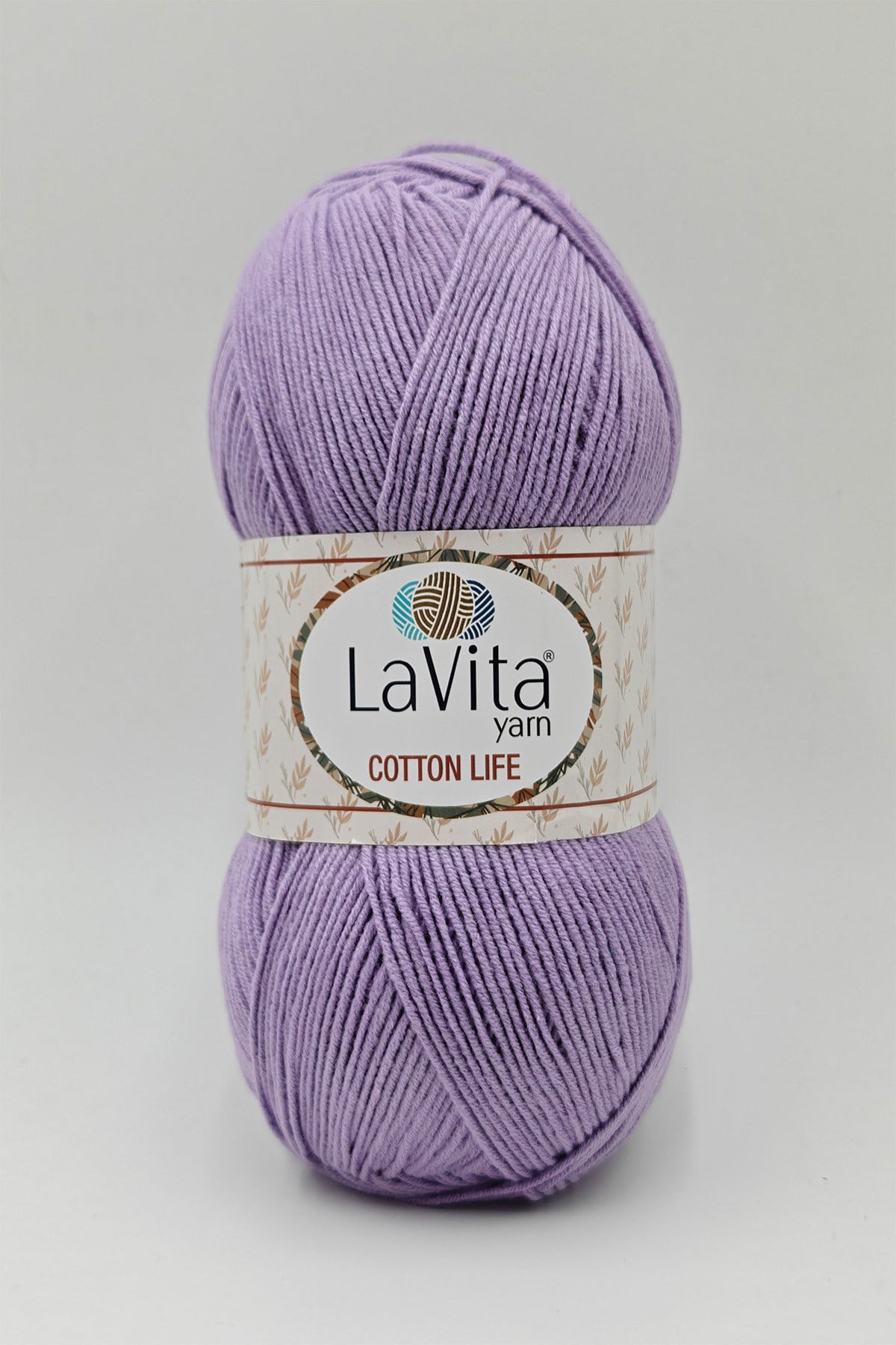 Cotton Life El Örgü İpi %50 Pamuk %50 Akrilik 100gr (4163 LİLA)