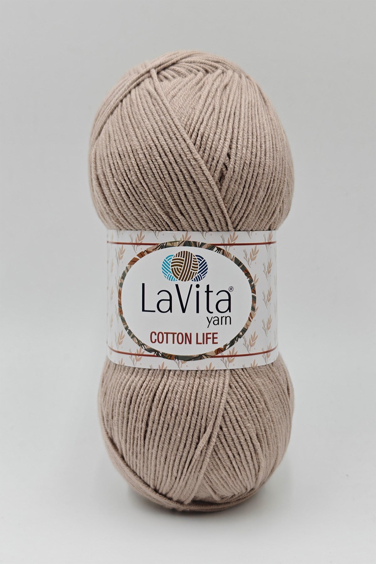Cotton Life El Örgü İpi %50 Pamuk %50 Akrilik 100gr (7230 KAHVE)