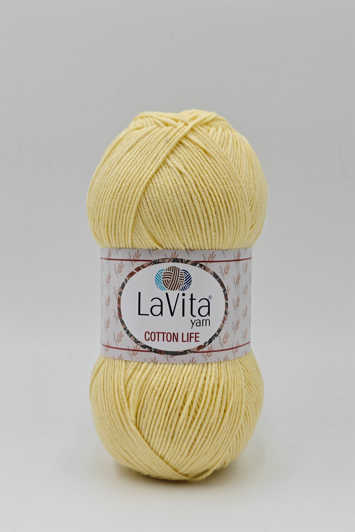 Cotton Life El Örgü İpi %50 Pamuk %50 Akrilik 100gr (2031 BEBE SARI)