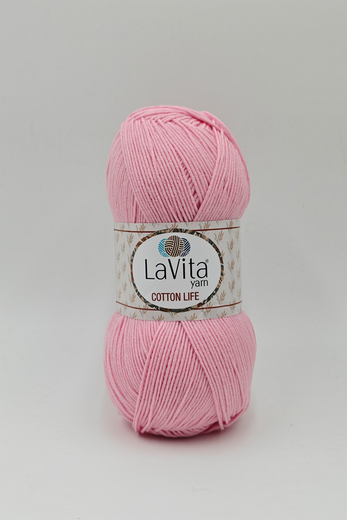 Cotton Life El Örgü İpi %50 Pamuk %50 Akrilik 100gr (4109 BEBE PEMBE)