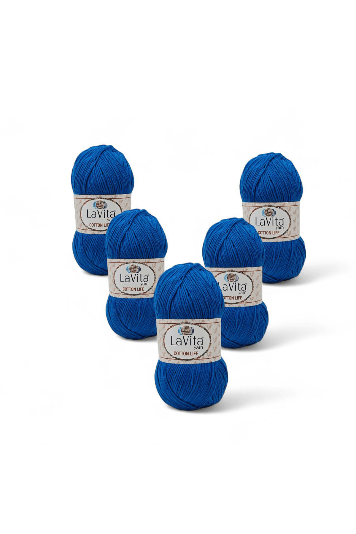 Cotton Life El Örgü İpi %50 Pamuk %50 Akrilik 500gr 5 ADET (5320 SAKS)
