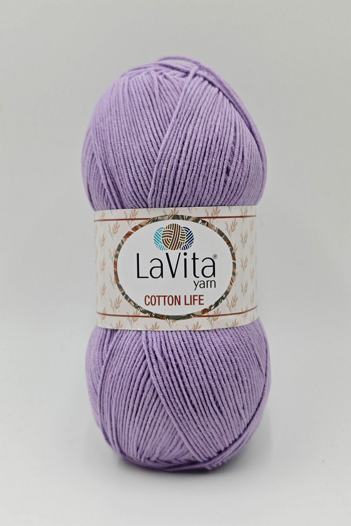 Cotton Life El Örgü İpi %50 Pamuk %50 Akrilik 100gr (4163 LİLA)