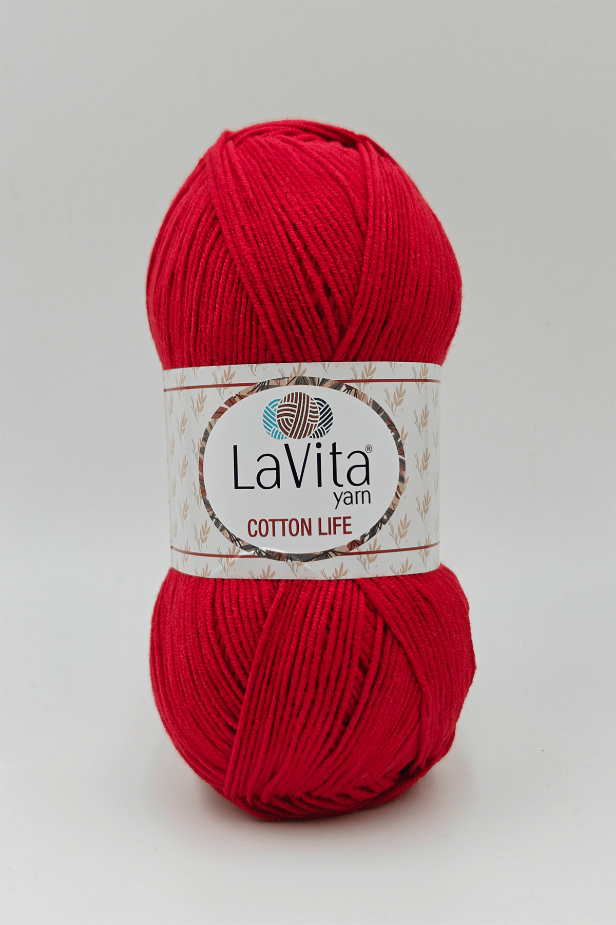 Cotton Life El Örgü İpi %50 Pamuk %50 Akrilik 100gr (0136 KIRMIZI)